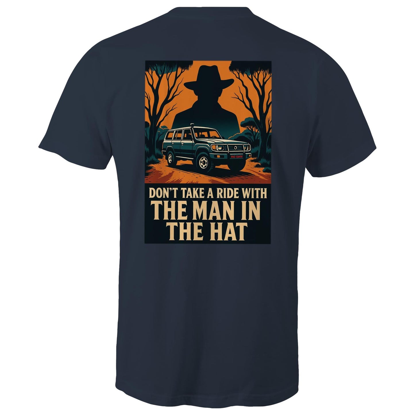 Man in the hat- Mens graphic T-Shirt | Dingo Country
