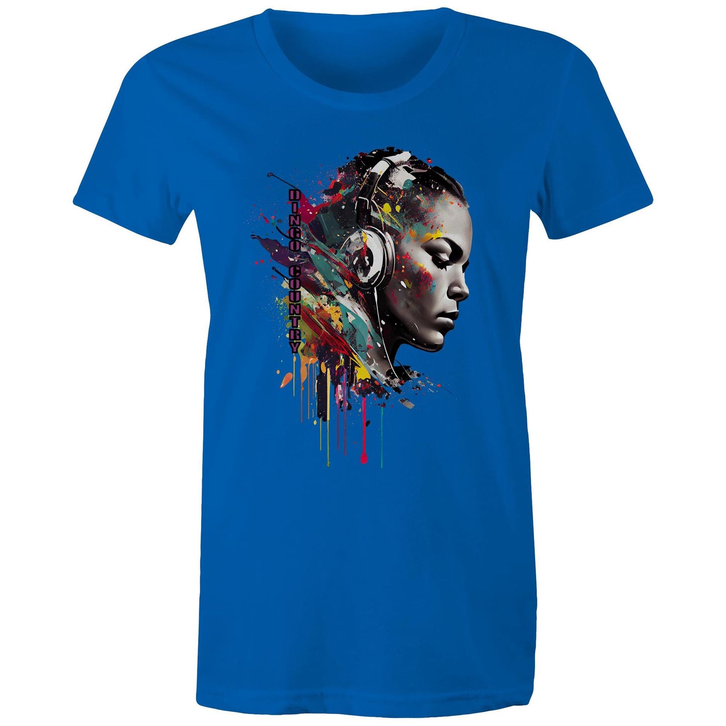 Urban Artistic Sound Wave – Unisex Graphic T-Shirt | Dingo Country