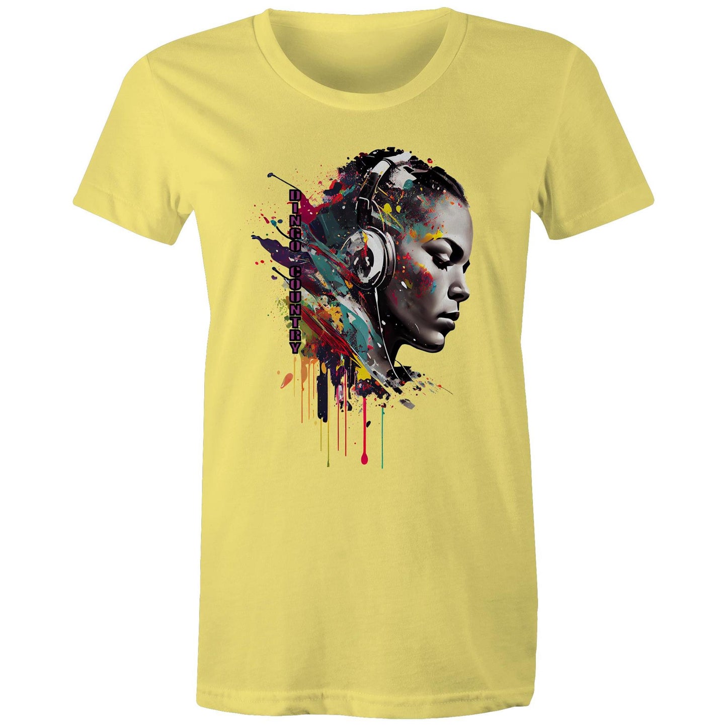 Urban Artistic Sound Wave – Unisex Graphic T-Shirt | Dingo Country