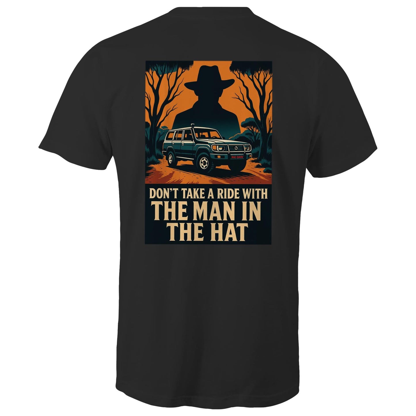 Man in the hat- Mens graphic T-Shirt | Dingo Country