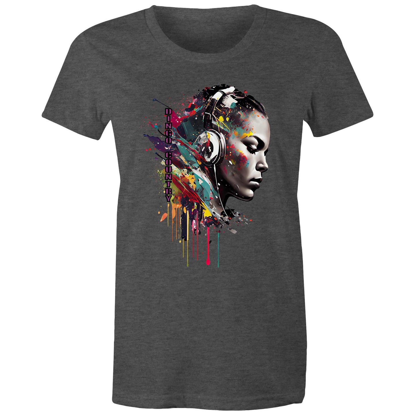Urban Artistic Sound Wave – Unisex Graphic T-Shirt | Dingo Country