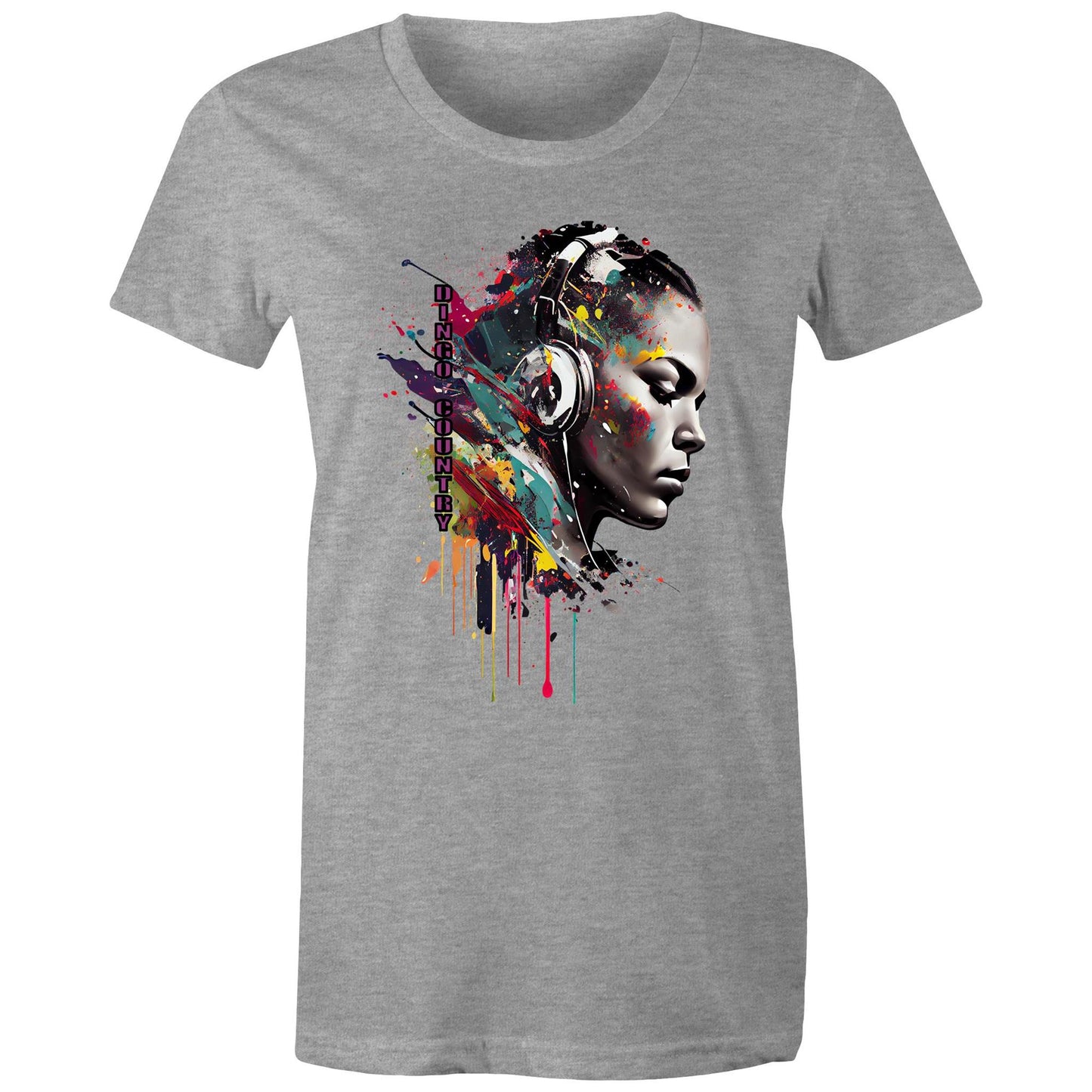 Urban Artistic Sound Wave – Unisex Graphic T-Shirt | Dingo Country