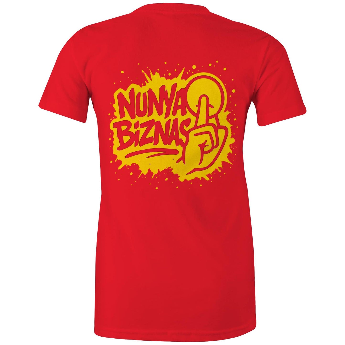Nunya Biznas - Women's Maple Tee