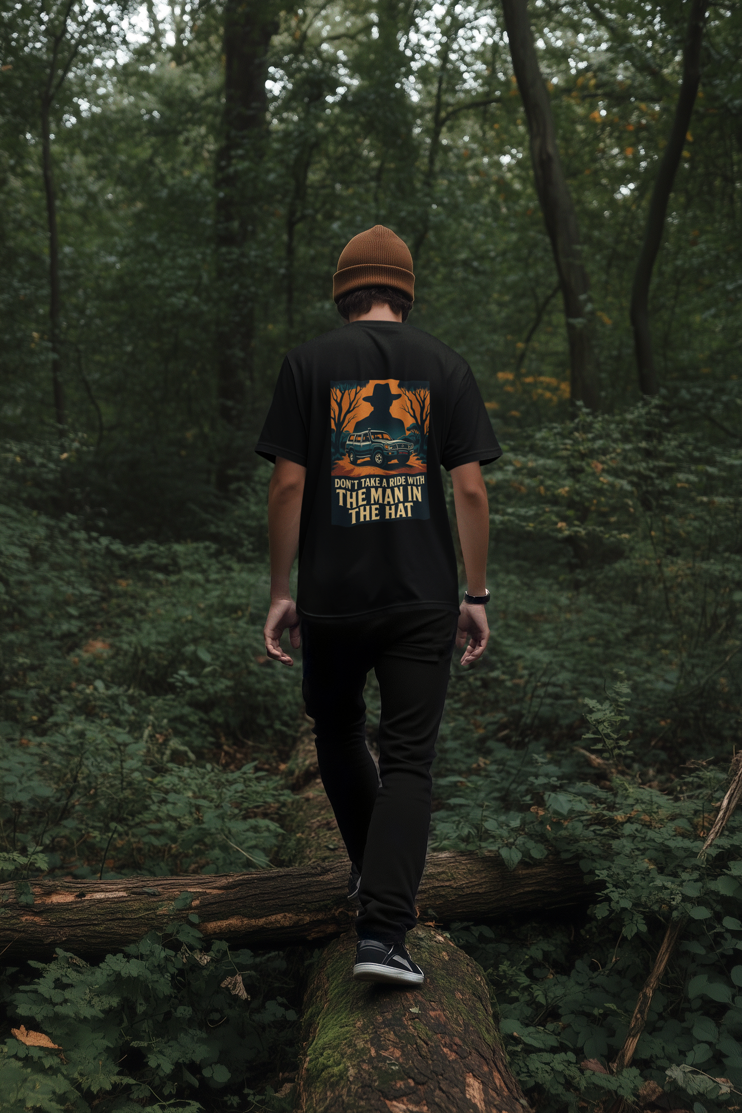 Man in the hat- Mens graphic T-Shirt | Dingo Country