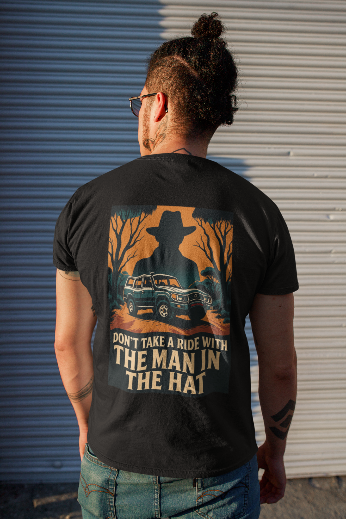 Man in the hat- Mens graphic T-Shirt | Dingo Country