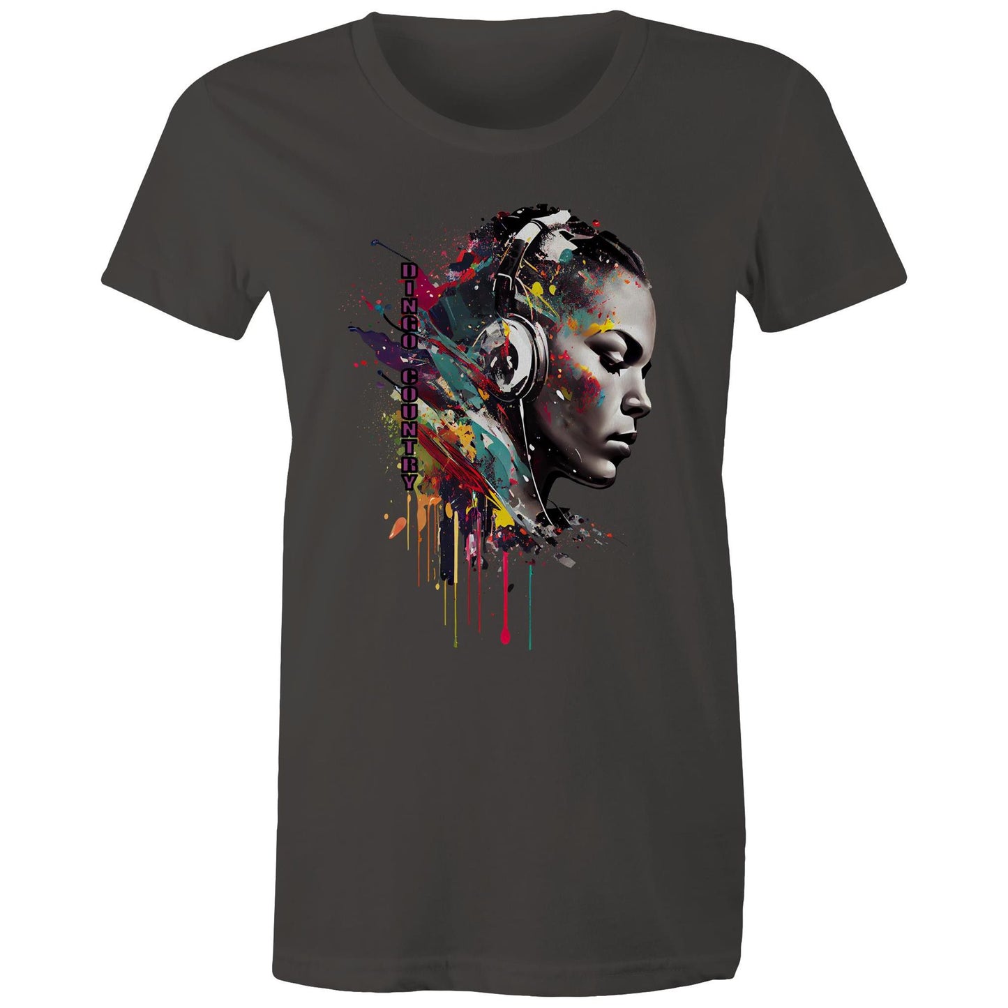 Urban Artistic Sound Wave – Unisex Graphic T-Shirt | Dingo Country