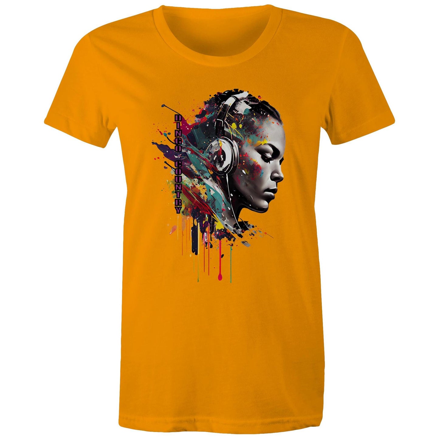 Urban Artistic Sound Wave – Unisex Graphic T-Shirt | Dingo Country