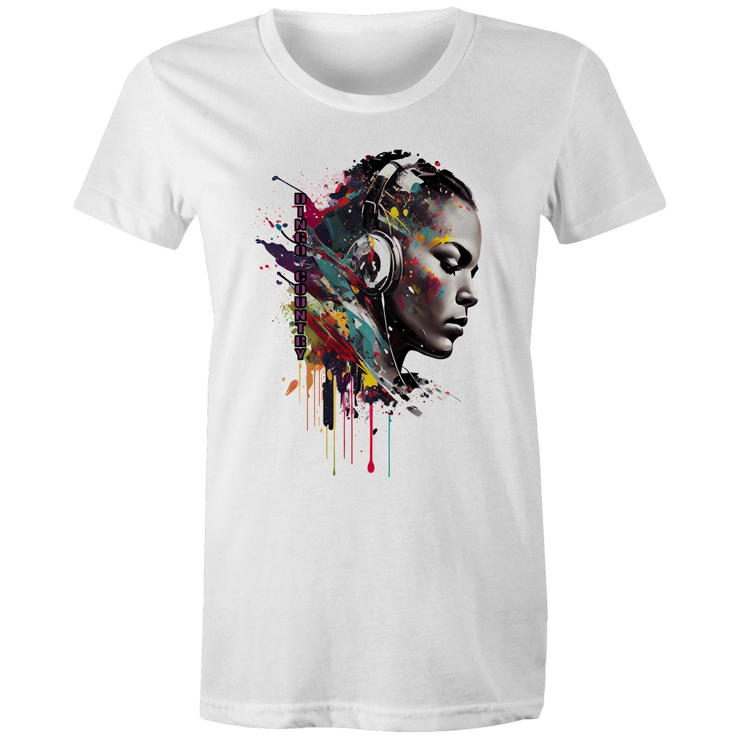 Urban Artistic Sound Wave – Unisex Graphic T-Shirt | Dingo Country