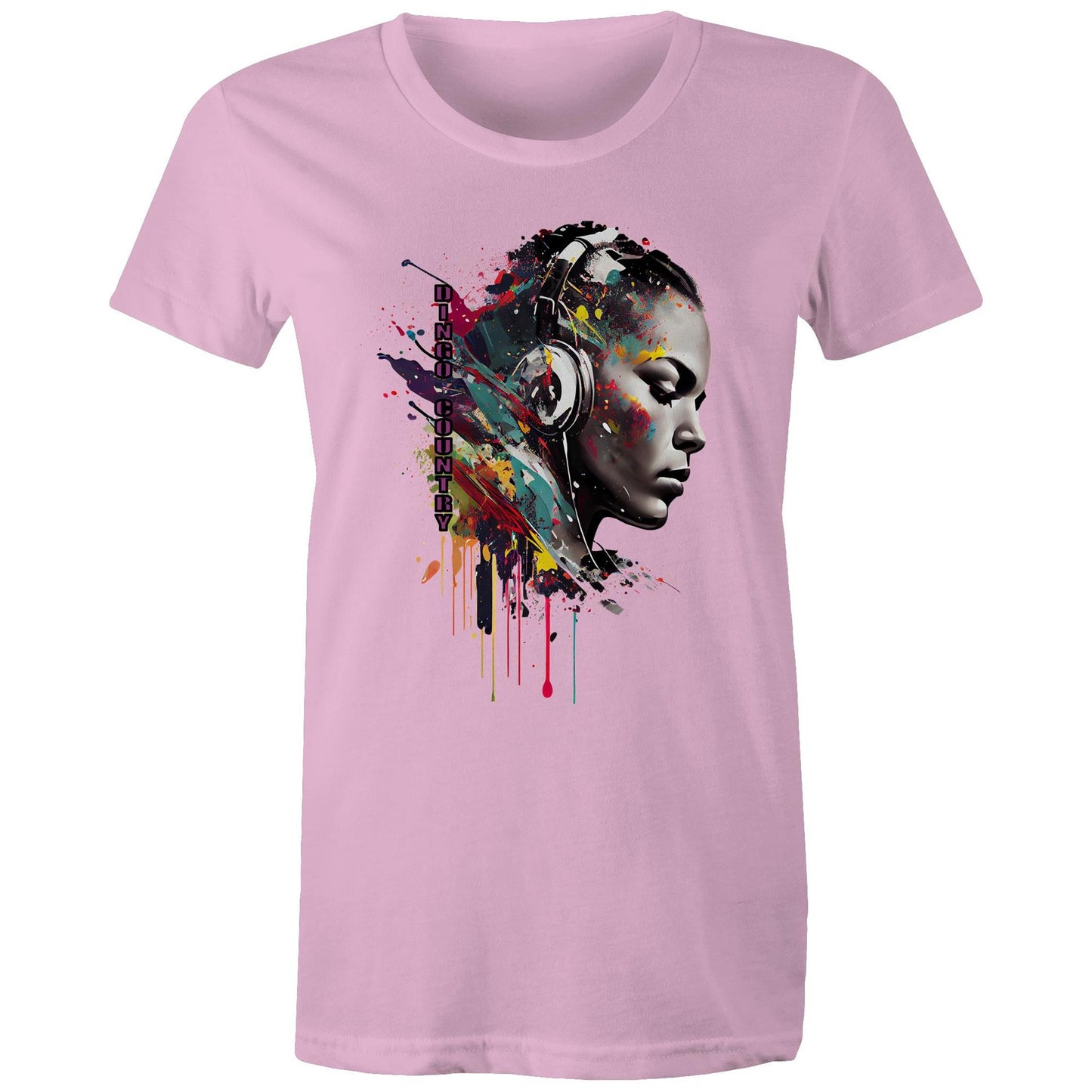 Urban Artistic Sound Wave – Unisex Graphic T-Shirt | Dingo Country