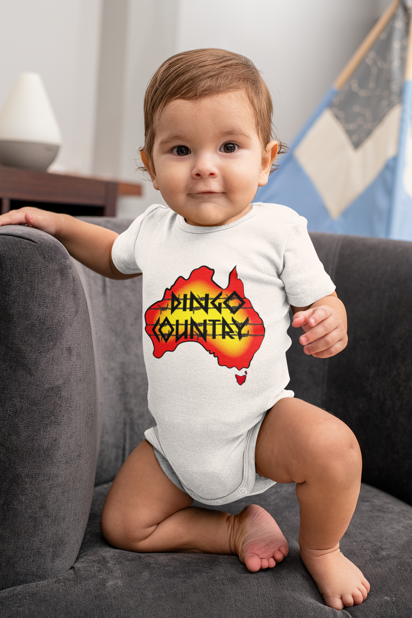 Dingo Country Australia Mini Me - Baby Onesie Romper