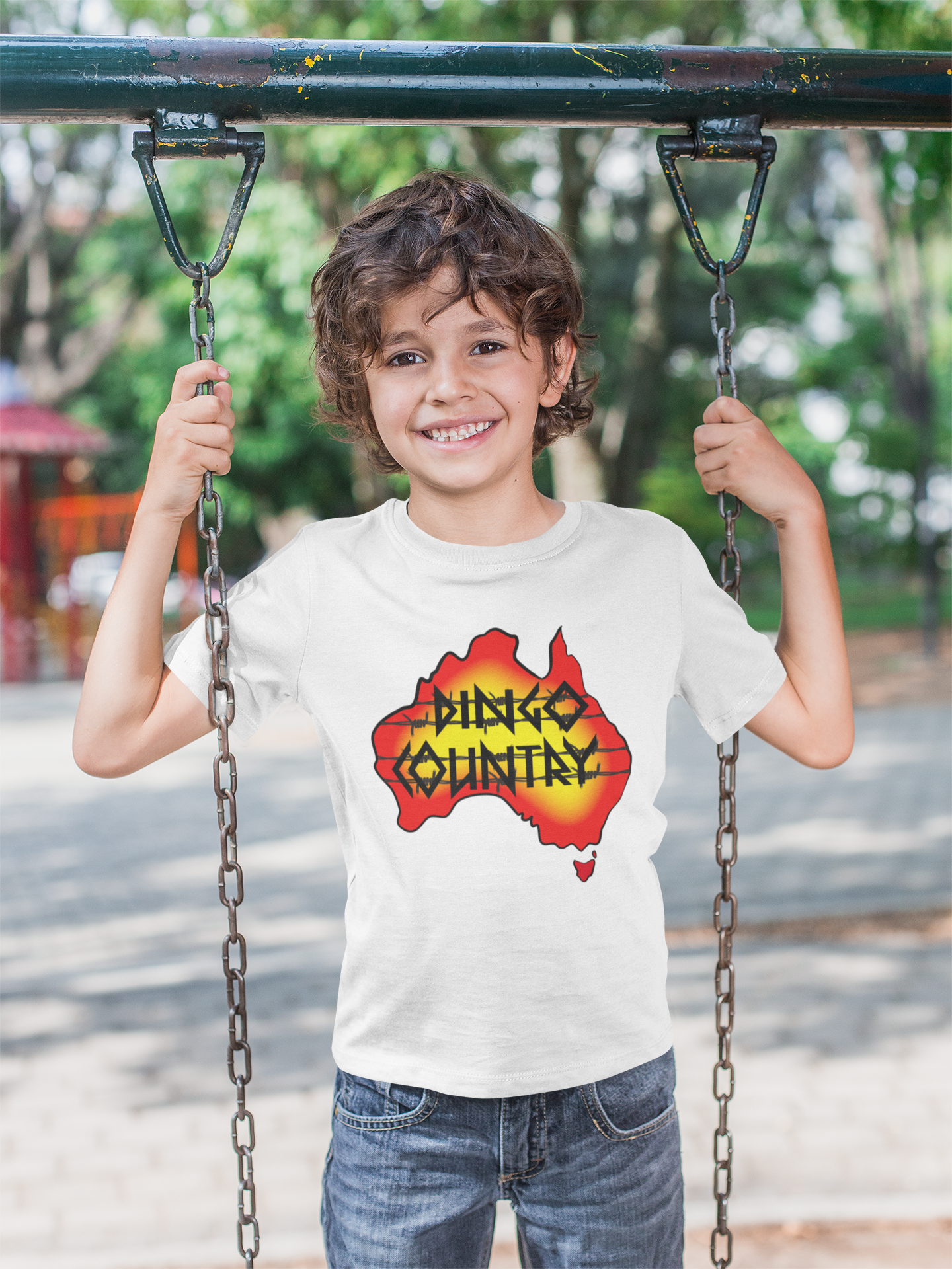 Dingo Country Kids Youth Crew T-Shirt