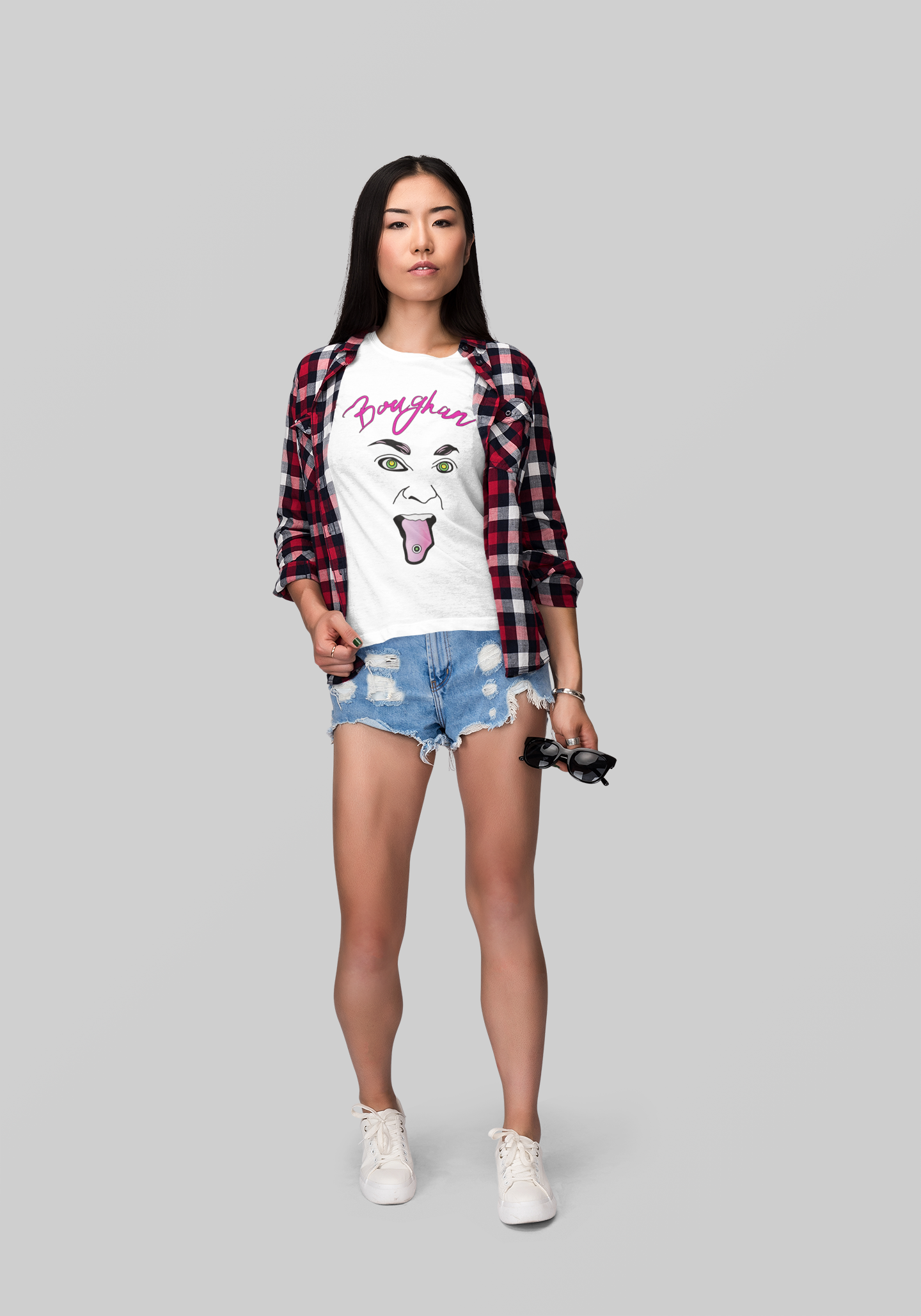 Boughan face - Women's Maple Tee
