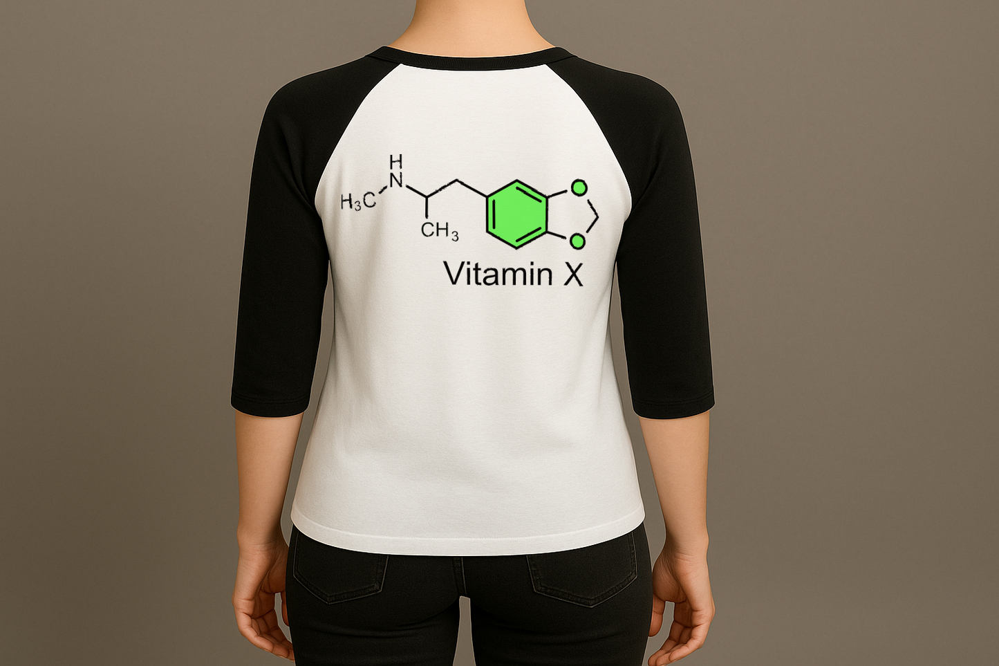 Vitamin X Raglan - 3/4 Sleeve T-Shirt | Dingo country
