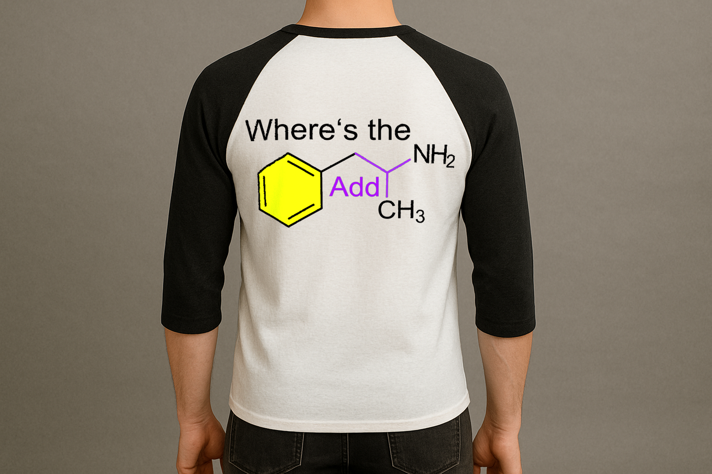 Where's the addy Raglan - 3/4 Sleeve T-Shirt | Dingo Country