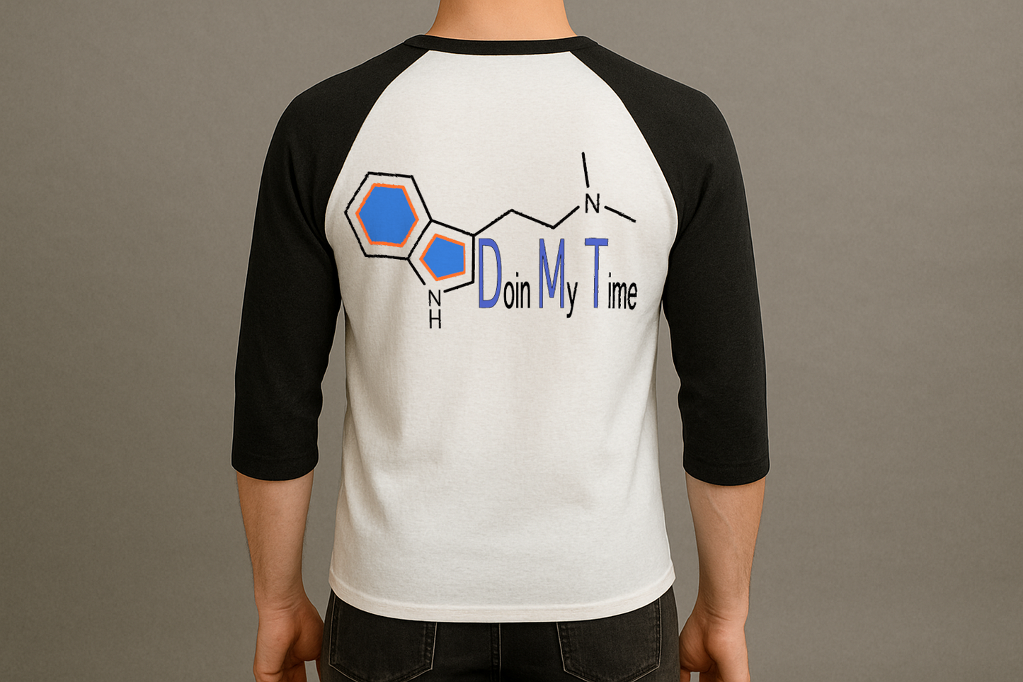 Doin my time Raglan - 3/4 Sleeve T-Shirt | Dingo Country