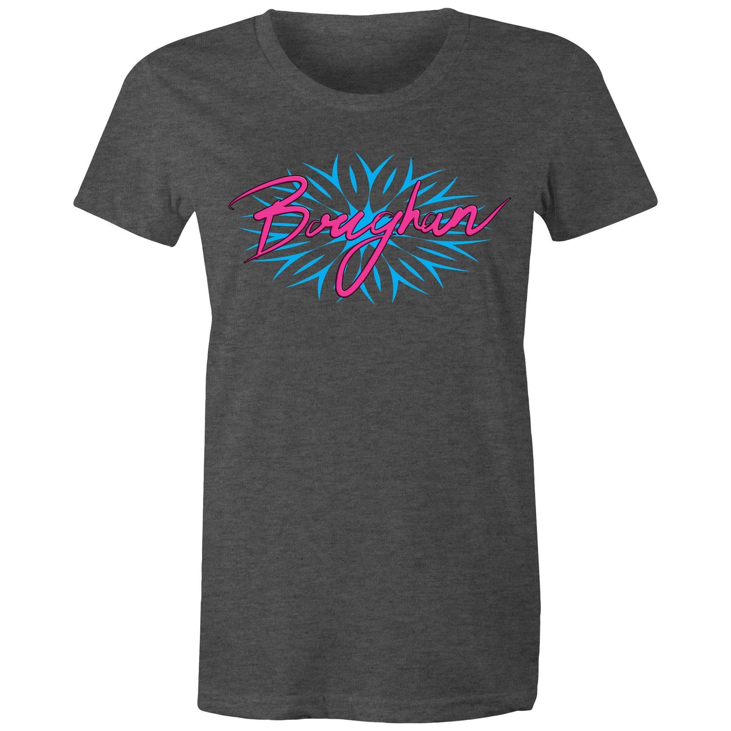 Boughan pink/blue - Women's graphic Maple T-shirt | Dingo Country