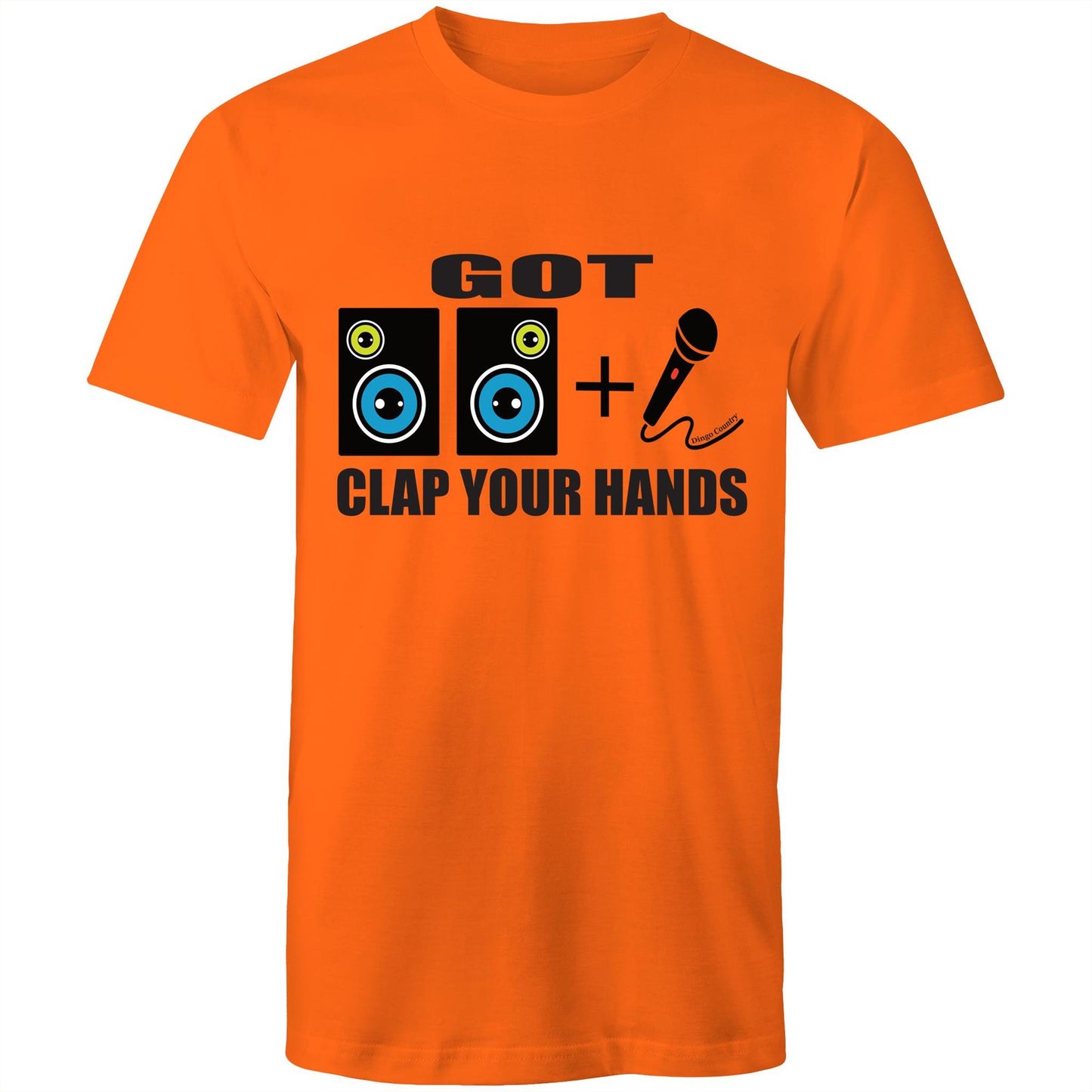 Got 2 Speakers & a Microphone – Men’s Graphic T-Shirt | Dingo Country