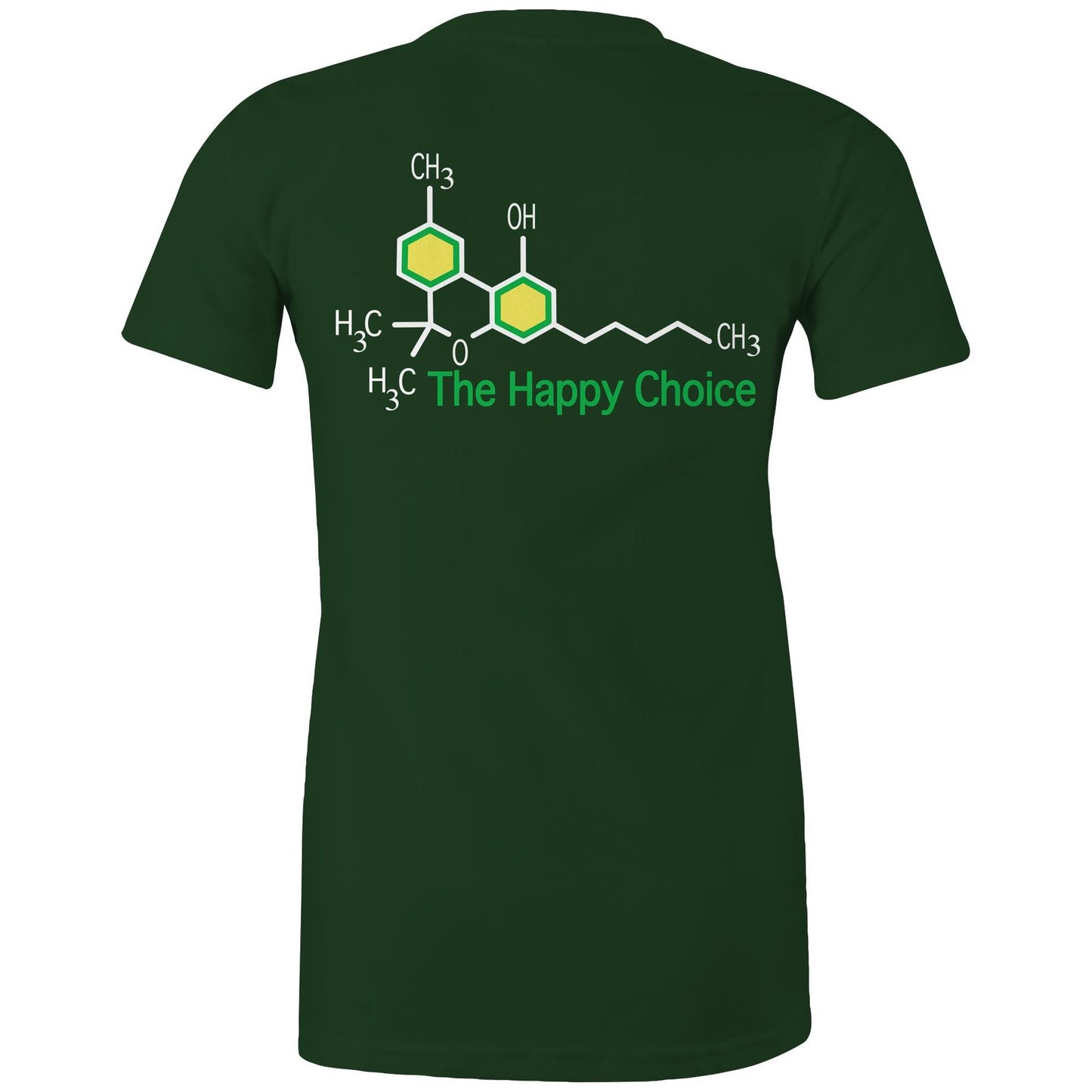 The Happy Choice THC Women's Maple T-shirt : Subtle, Stylish, and Chill | Dingo Country
