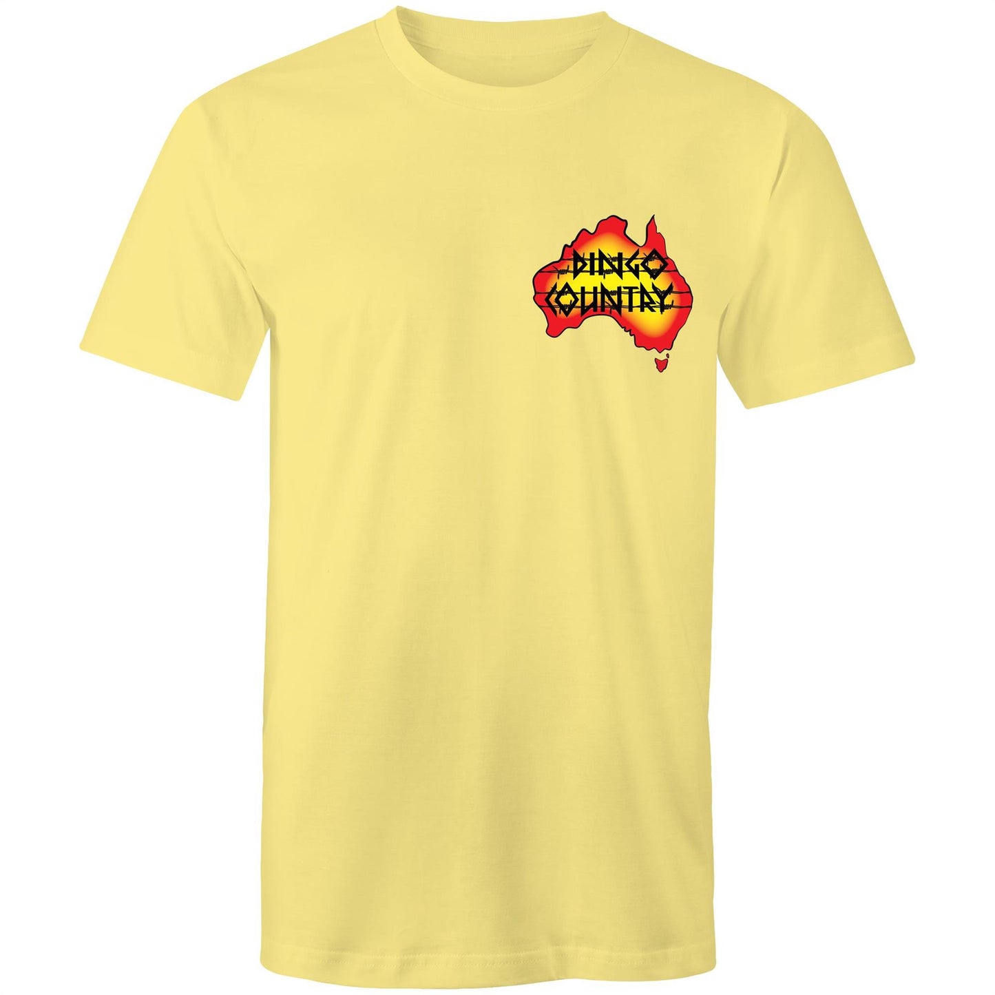 DC Australia chest print Men's T-Shirt | Dingo Country