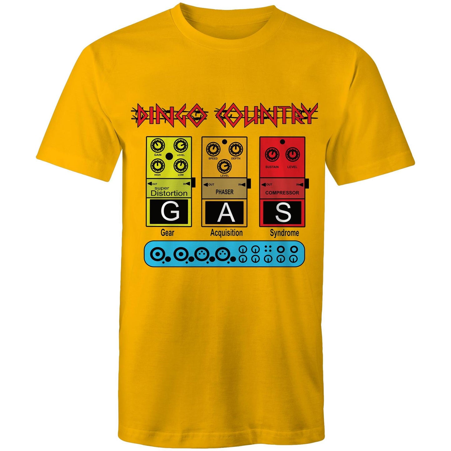 Gear Acquisition Syndrome (G.A.S.) Men's T-Shirt: A Musician's Anthem Tee | DC