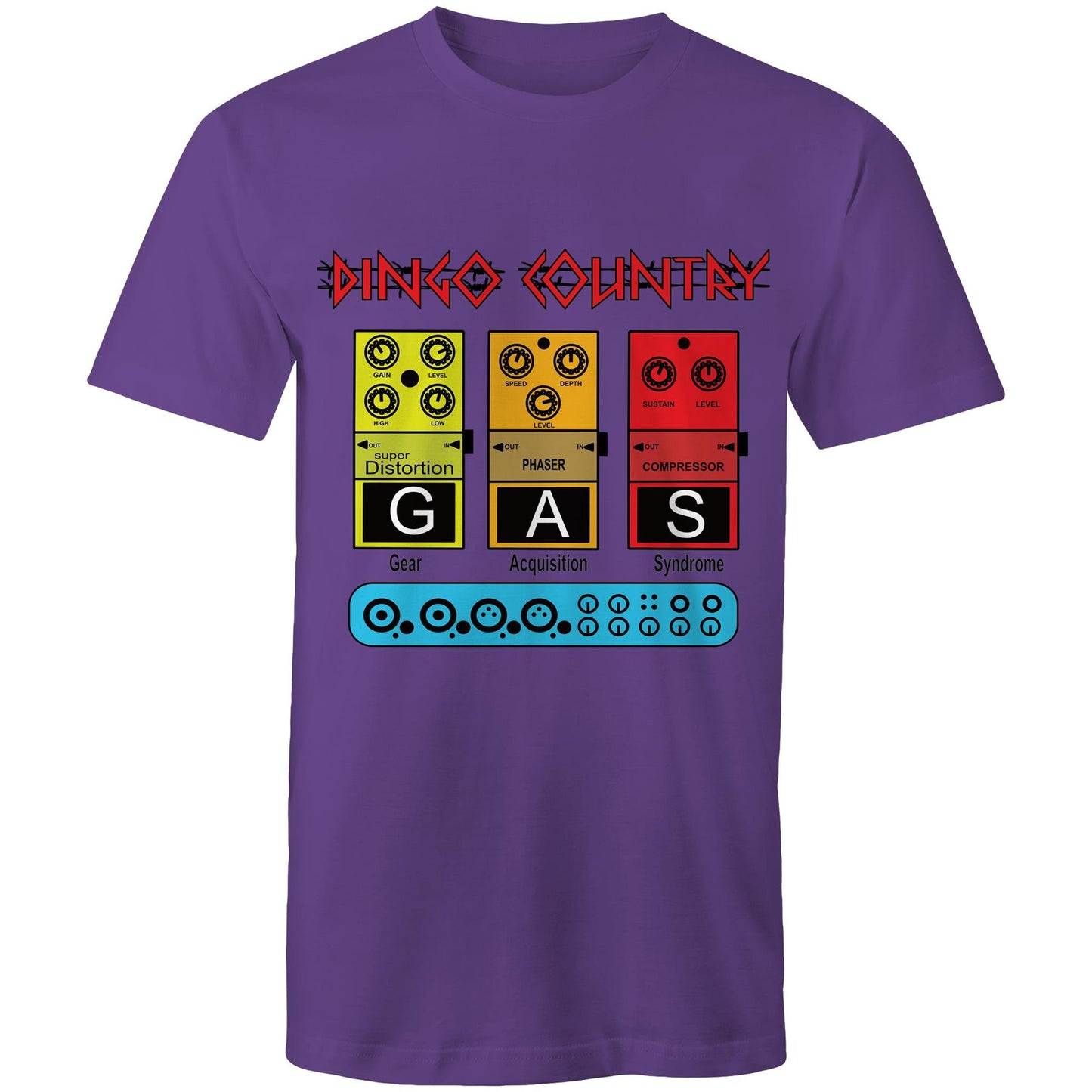 Gear Acquisition Syndrome (G.A.S.) Men's T-Shirt: A Musician's Anthem Tee | DC