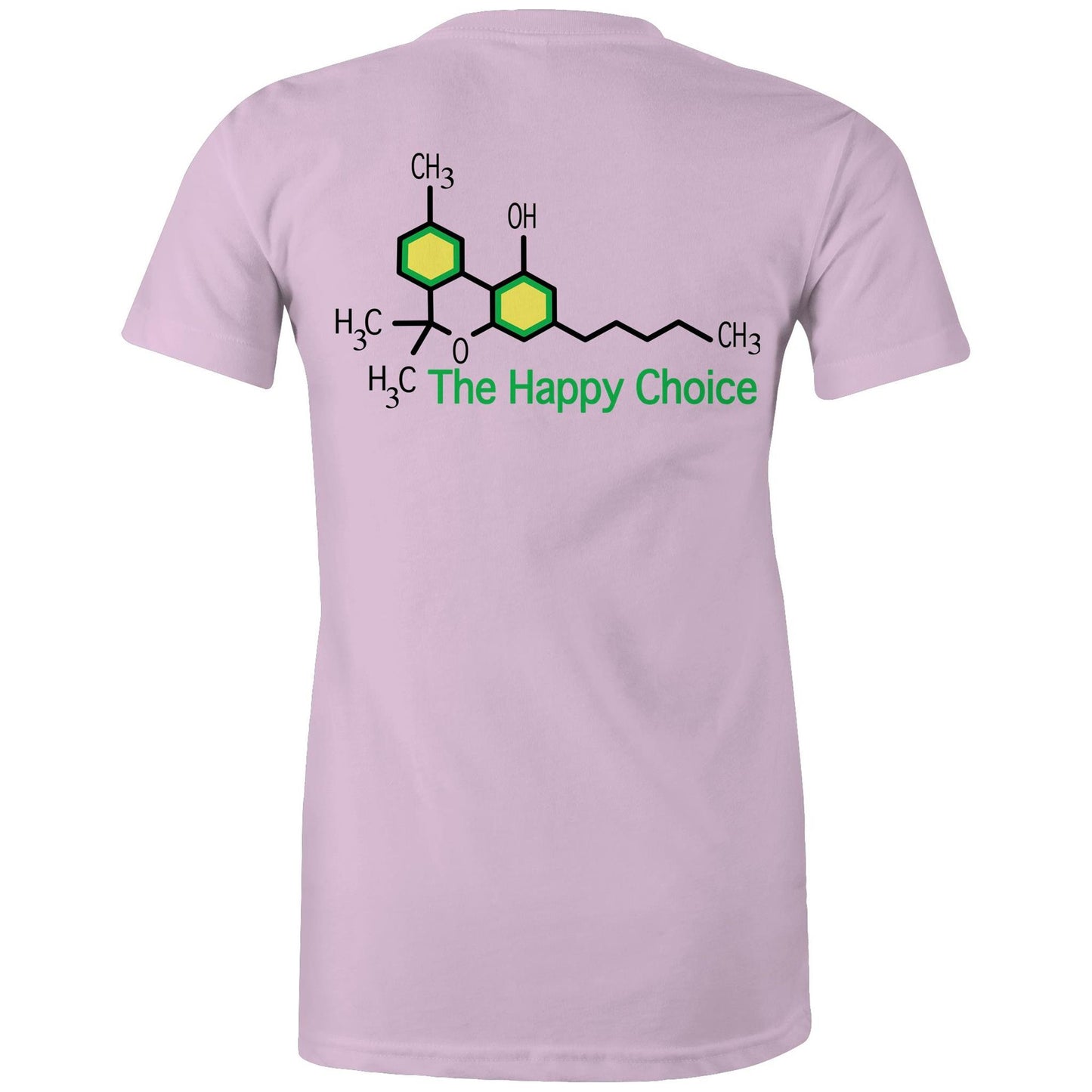 The Happy Choice THC Women's Maple T-shirt : Subtle, Stylish, and Chill | Dingo Country