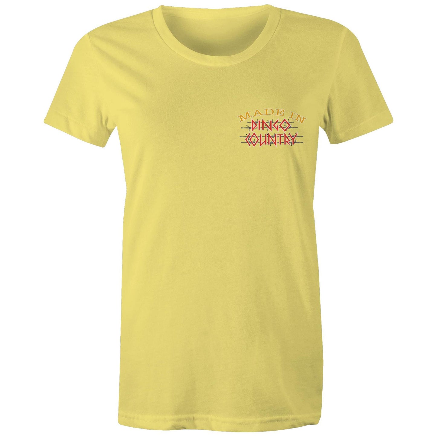 Doin my time - Women's graphic Maple T-shirt | Dingo Country streetwear