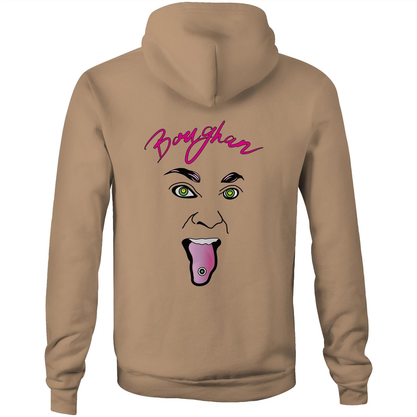 Boughan face - Pocket Hoodie Sweatshirt | Dingo Country Streetwear