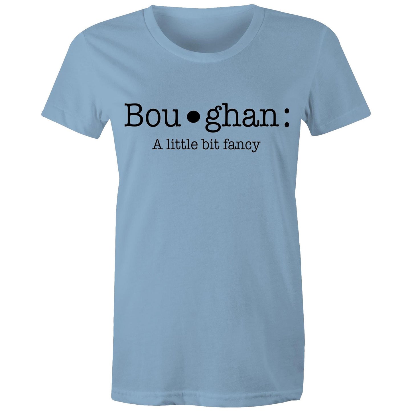 Boughan definition Women's graphic Maple T-shirt : Define Your Style | Dingo Country