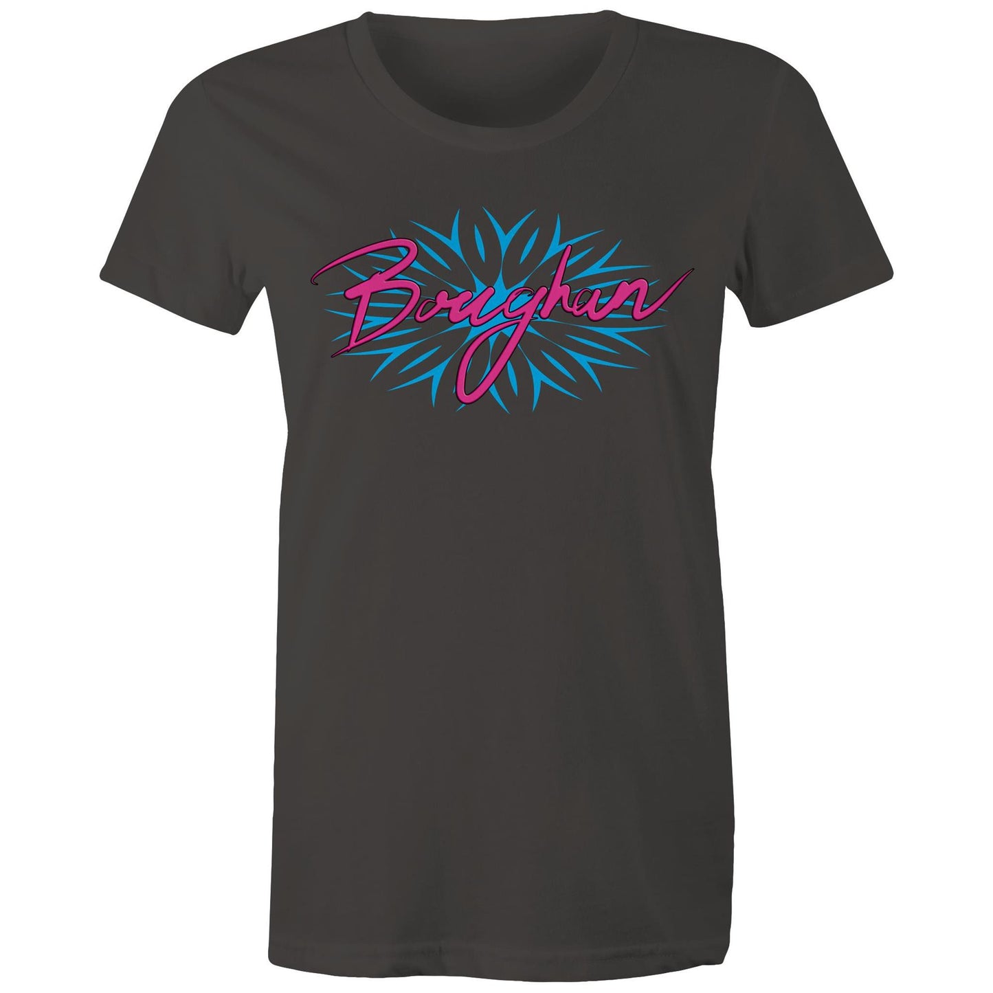 Boughan pink/blue - Women's graphic Maple T-shirt | Dingo Country