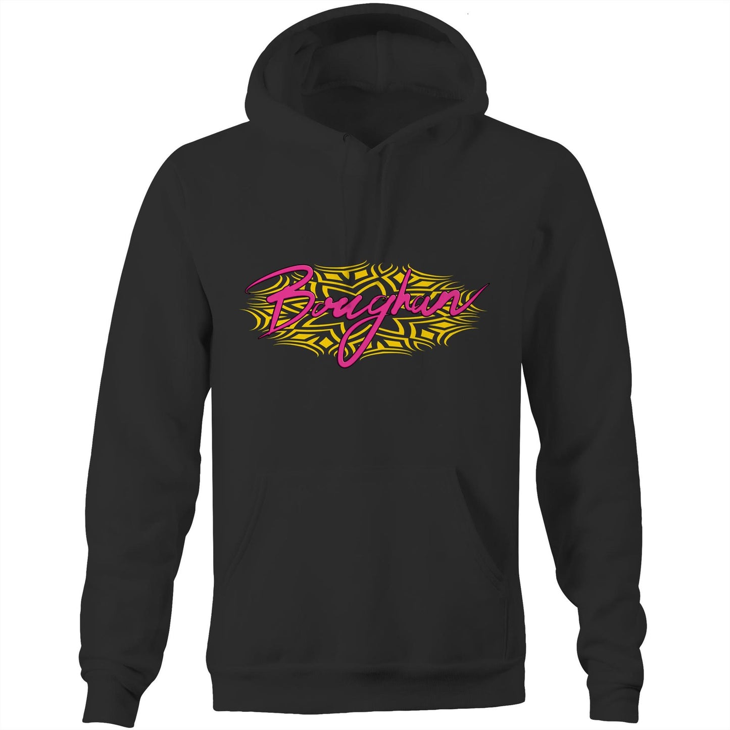 Boughan pink/yellow - Pocket Hoodie Sweatshirt | Dingo Country Streetwear