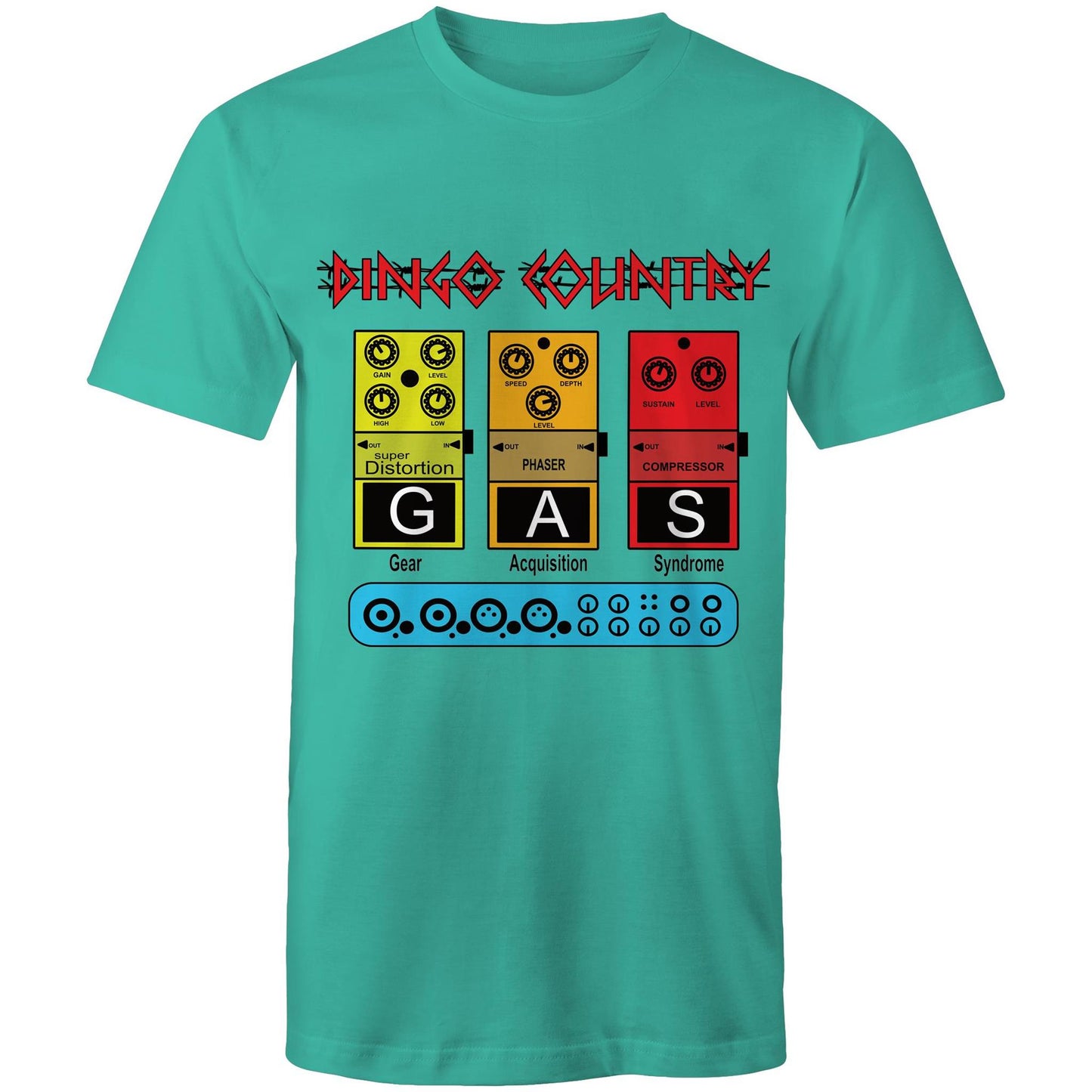 Gear Acquisition Syndrome (G.A.S.) Men's T-Shirt: A Musician's Anthem Tee | DC