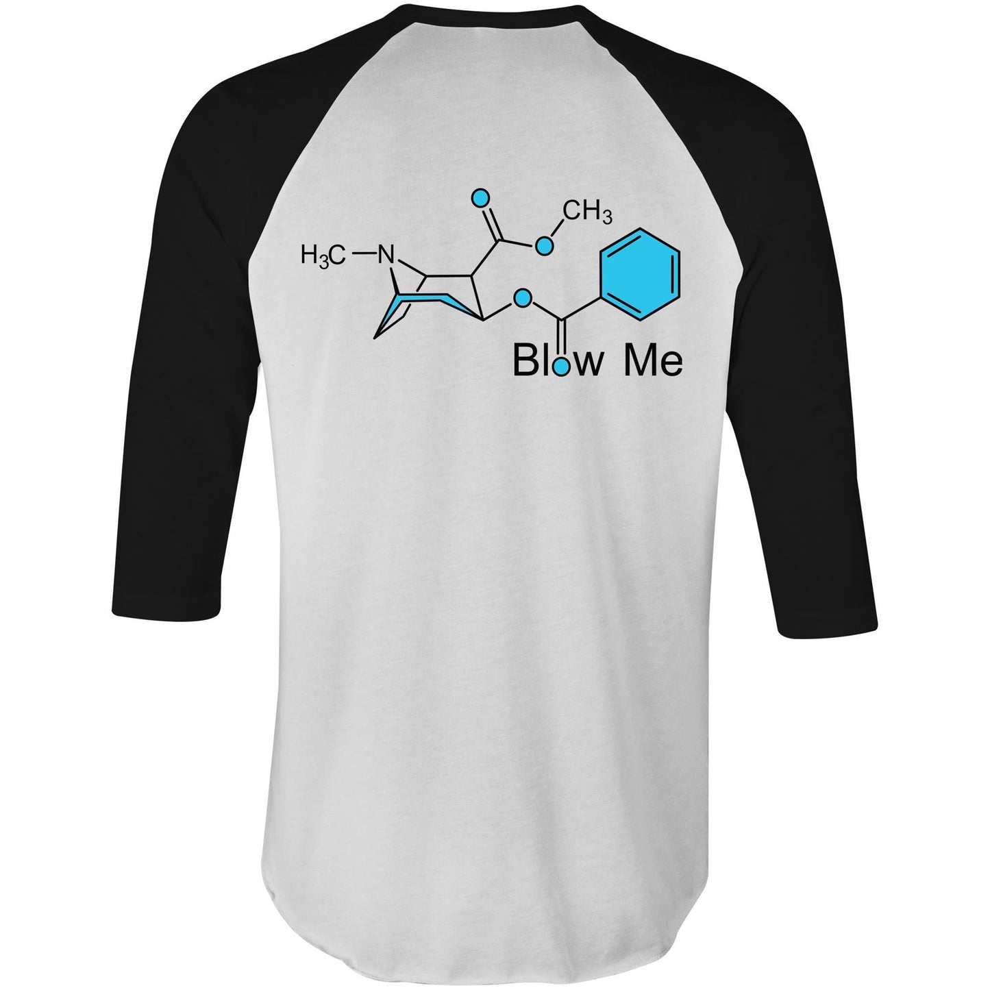 Blow me Raglan - 3/4 Sleeve T-Shirt Dingo Country