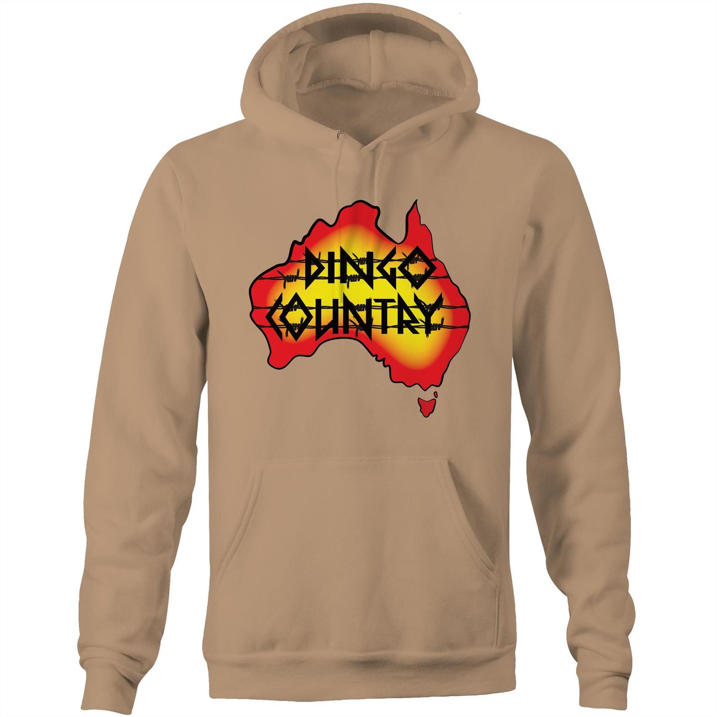 DC Australia Pocket Hoodie Sweatshirt – Unisex Aussie Pride | Dingo Country