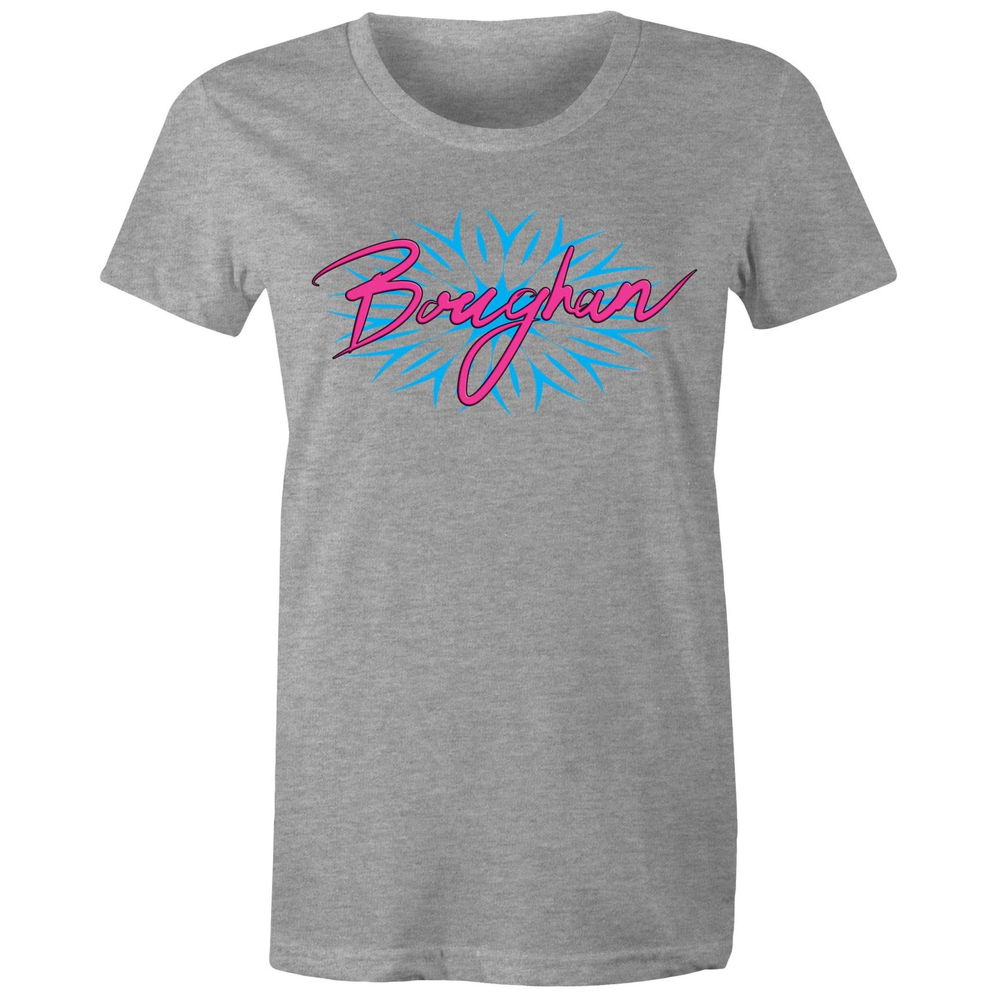 Boughan pink/blue - Women's graphic Maple T-shirt | Dingo Country