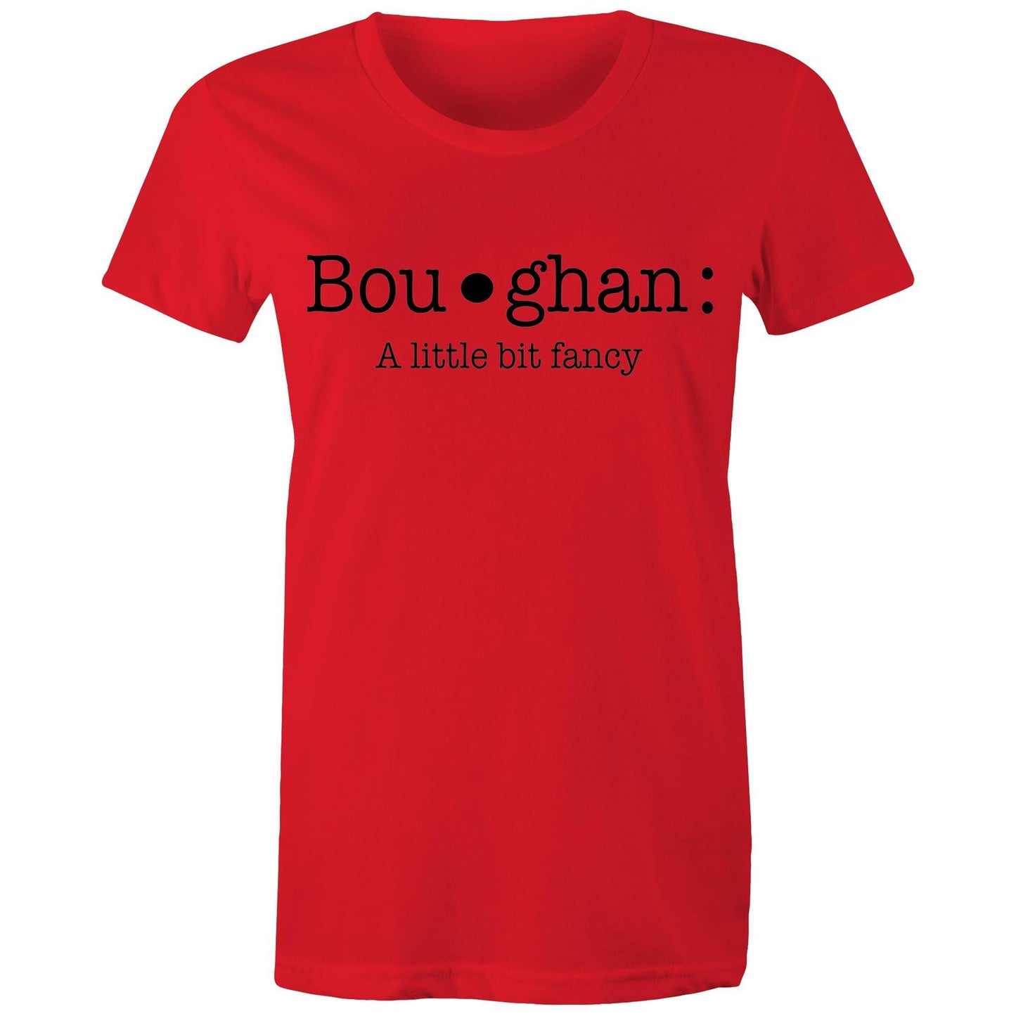 Boughan definition Women's graphic Maple T-shirt : Define Your Style | Dingo Country