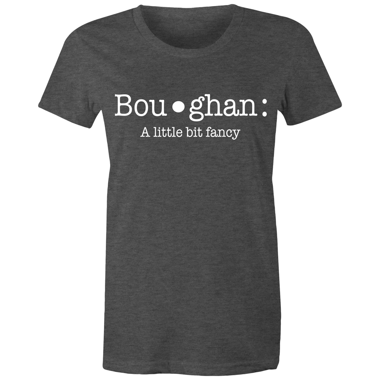 Boughan definition Women's graphic Maple T-shirt : Define Your Style | Dingo Country