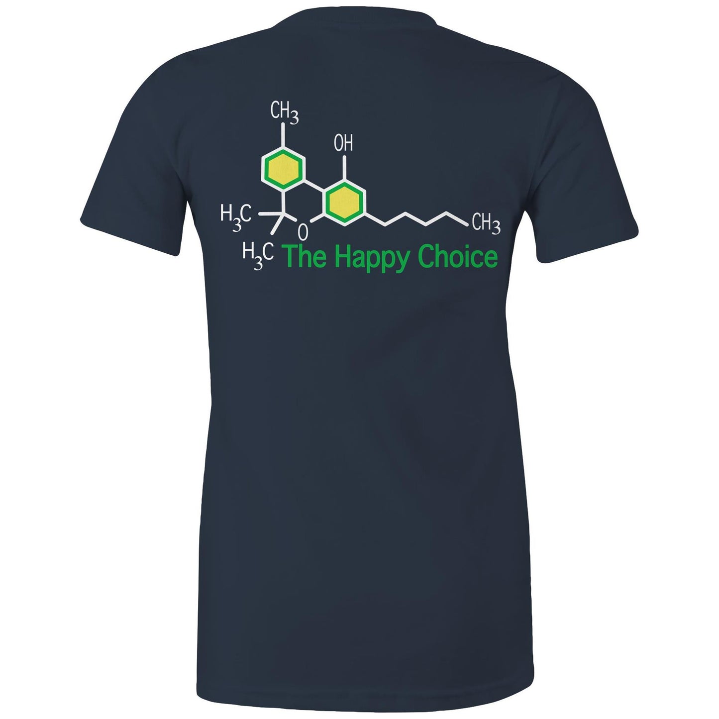 The Happy Choice THC Women's Maple T-shirt : Subtle, Stylish, and Chill | Dingo Country