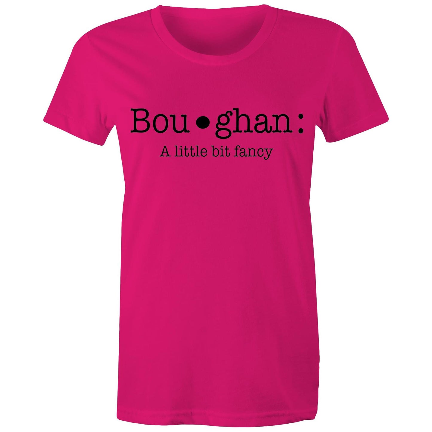 Boughan definition Women's graphic Maple T-shirt : Define Your Style | Dingo Country