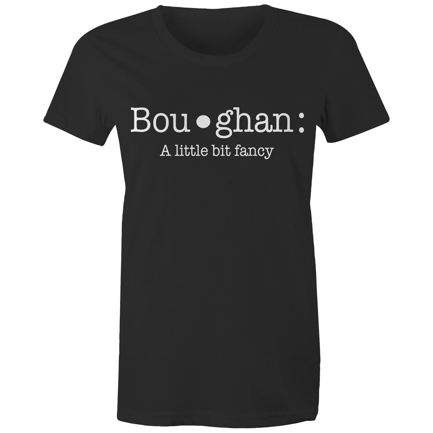 Boughan definition Women's graphic Maple T-shirt : Define Your Style | Dingo Country