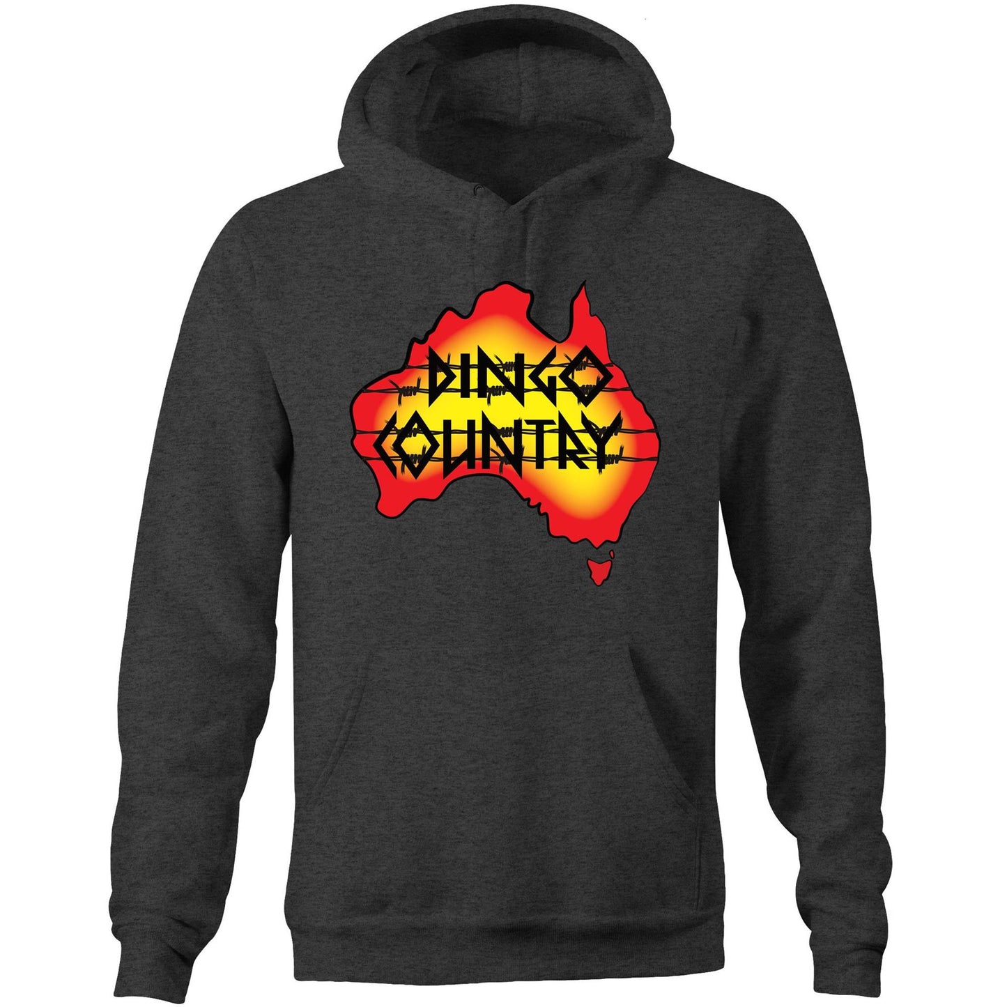 DC Australia Pocket Hoodie Sweatshirt – Unisex Aussie Pride | Dingo Country