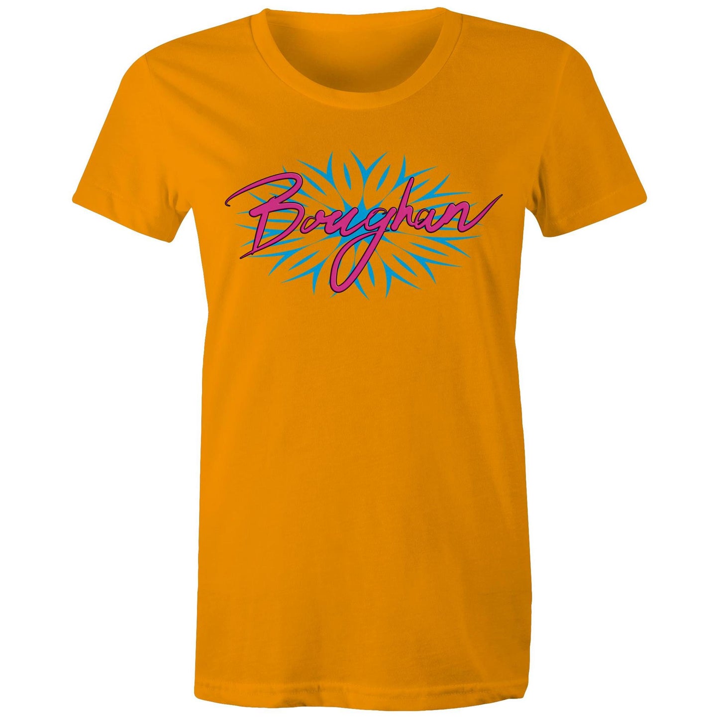 Boughan pink/blue - Women's graphic Maple T-shirt | Dingo Country