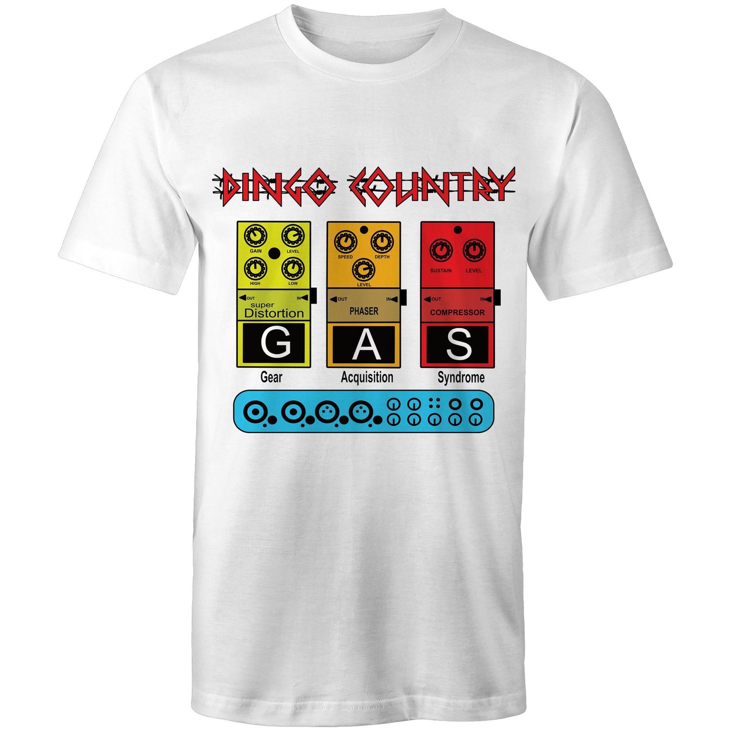 Gear Acquisition Syndrome (G.A.S.) Men's T-Shirt: A Musician's Anthem Tee | DC