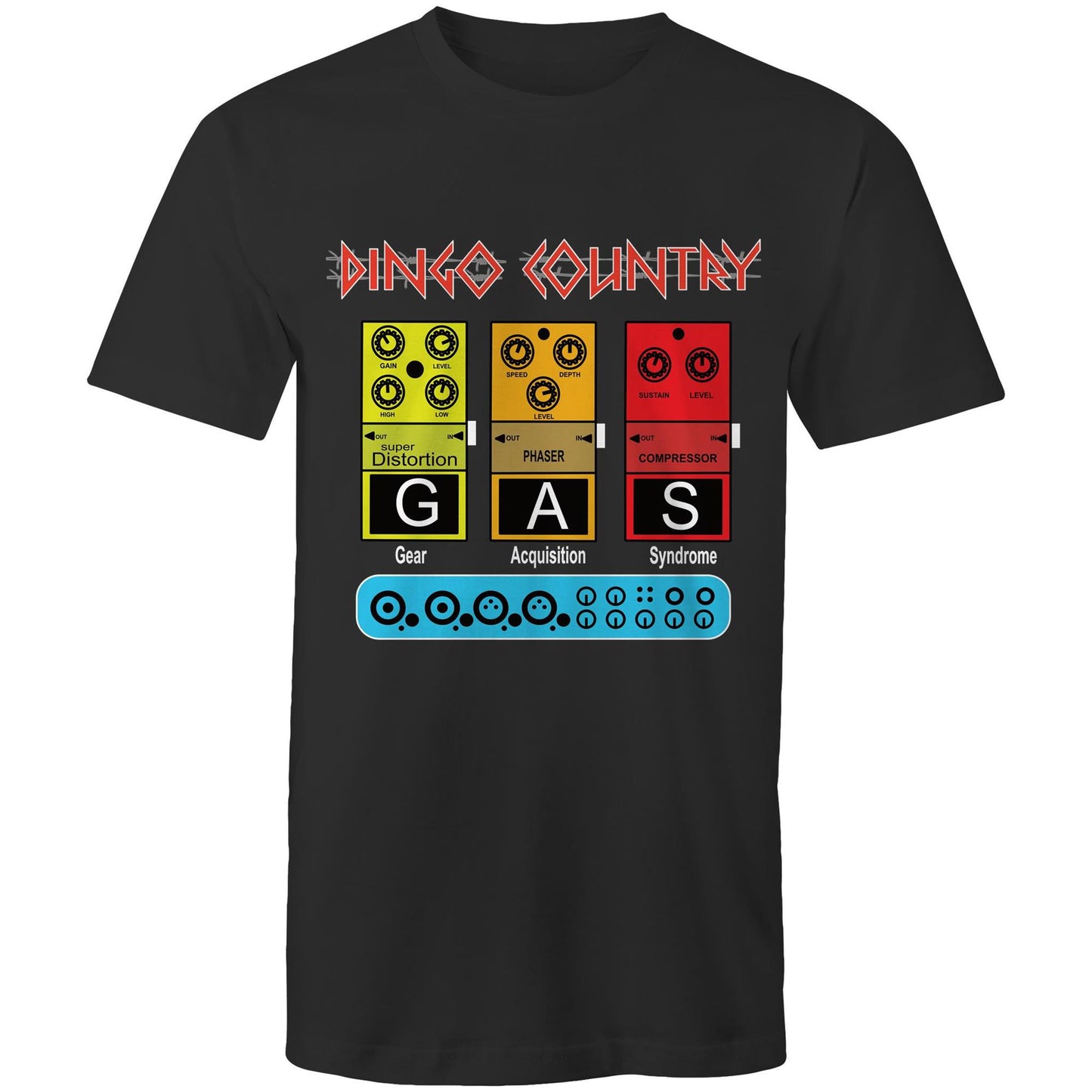 Gear Acquisition Syndrome (G.A.S.) Men's T-Shirt: A Musician's Anthem Tee | DC
