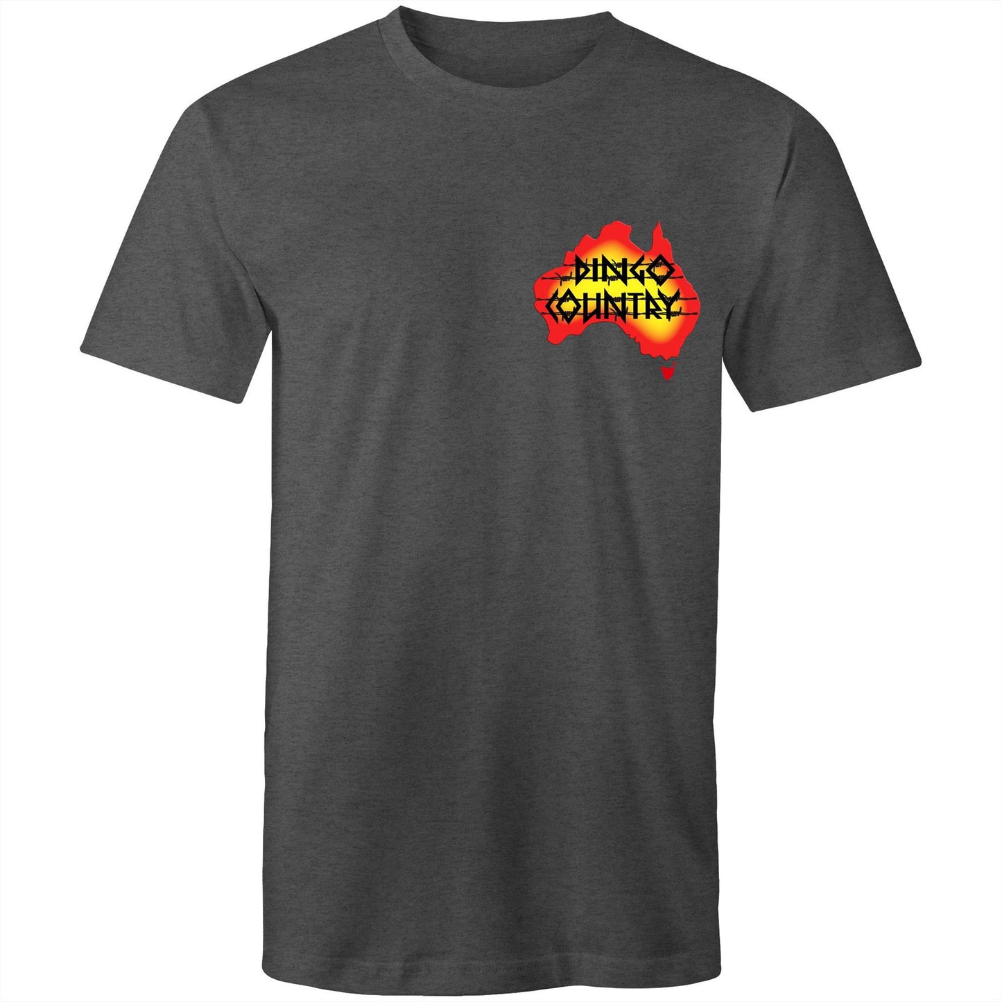 DC Australia chest print Men's T-Shirt | Dingo Country