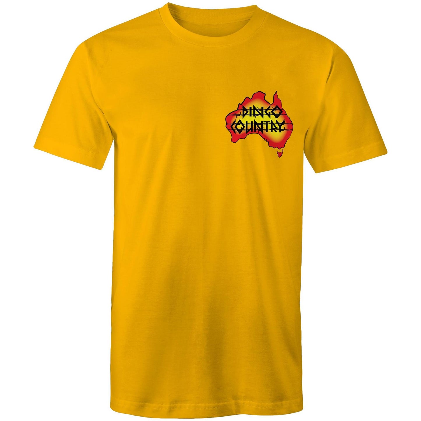 DC Australia chest print Men's T-Shirt | Dingo Country