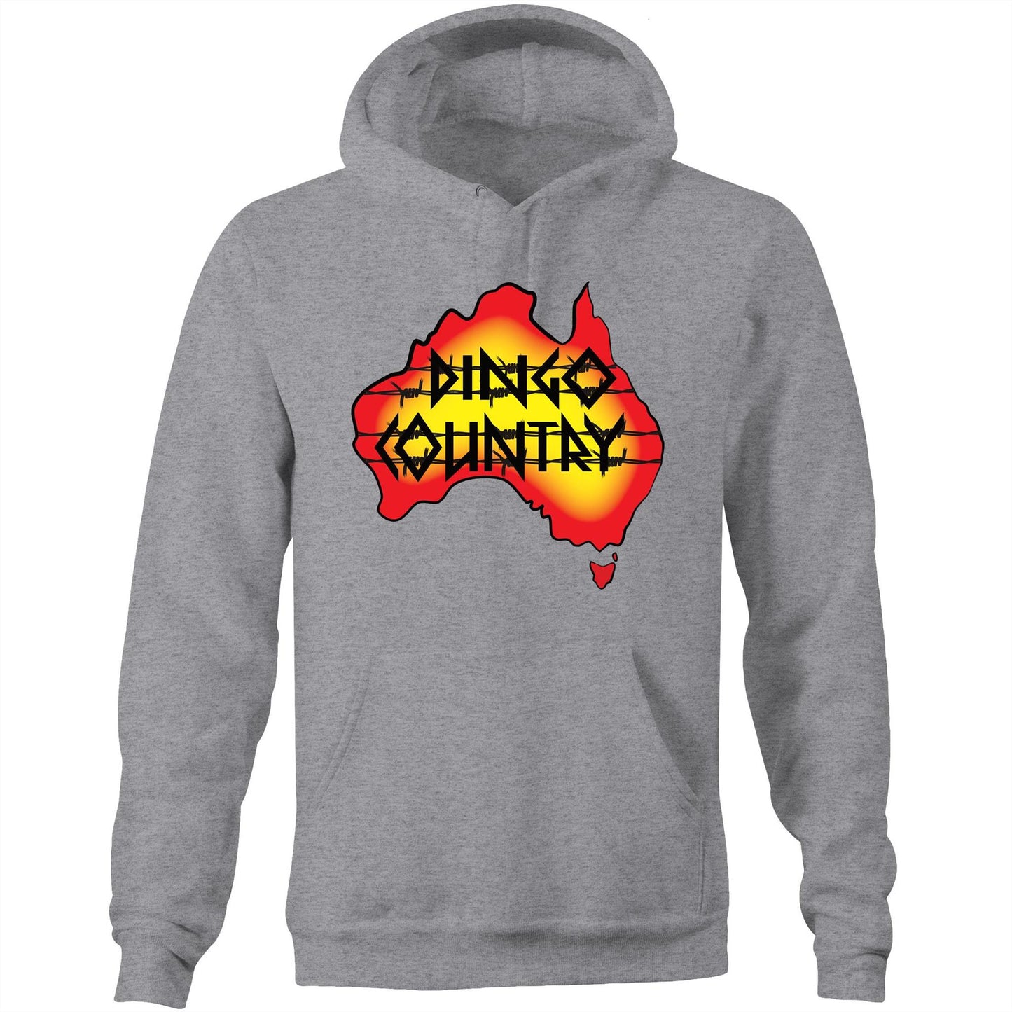 DC Australia Pocket Hoodie Sweatshirt – Unisex Aussie Pride | Dingo Country
