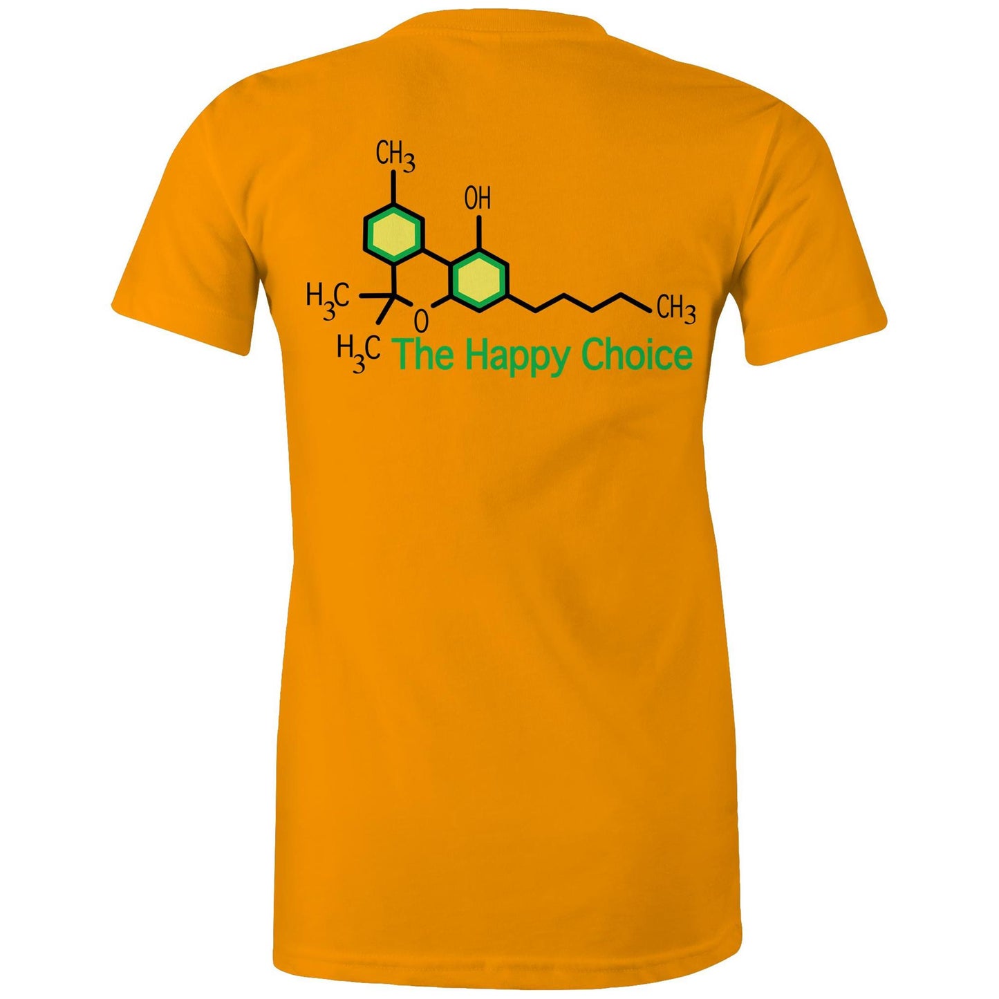 The Happy Choice THC Women's Maple T-shirt : Subtle, Stylish, and Chill | Dingo Country