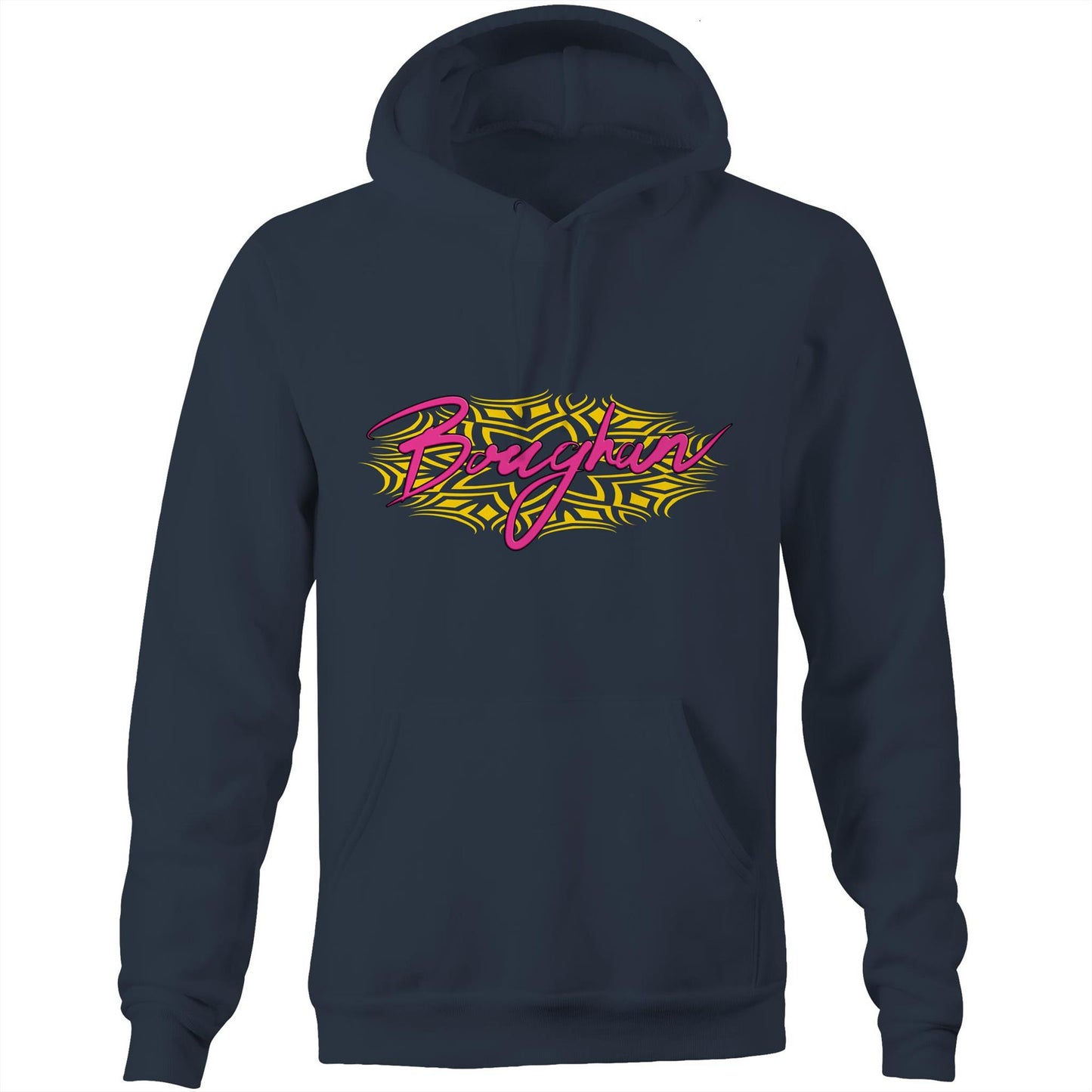 Boughan pink/yellow - Pocket Hoodie Sweatshirt | Dingo Country Streetwear
