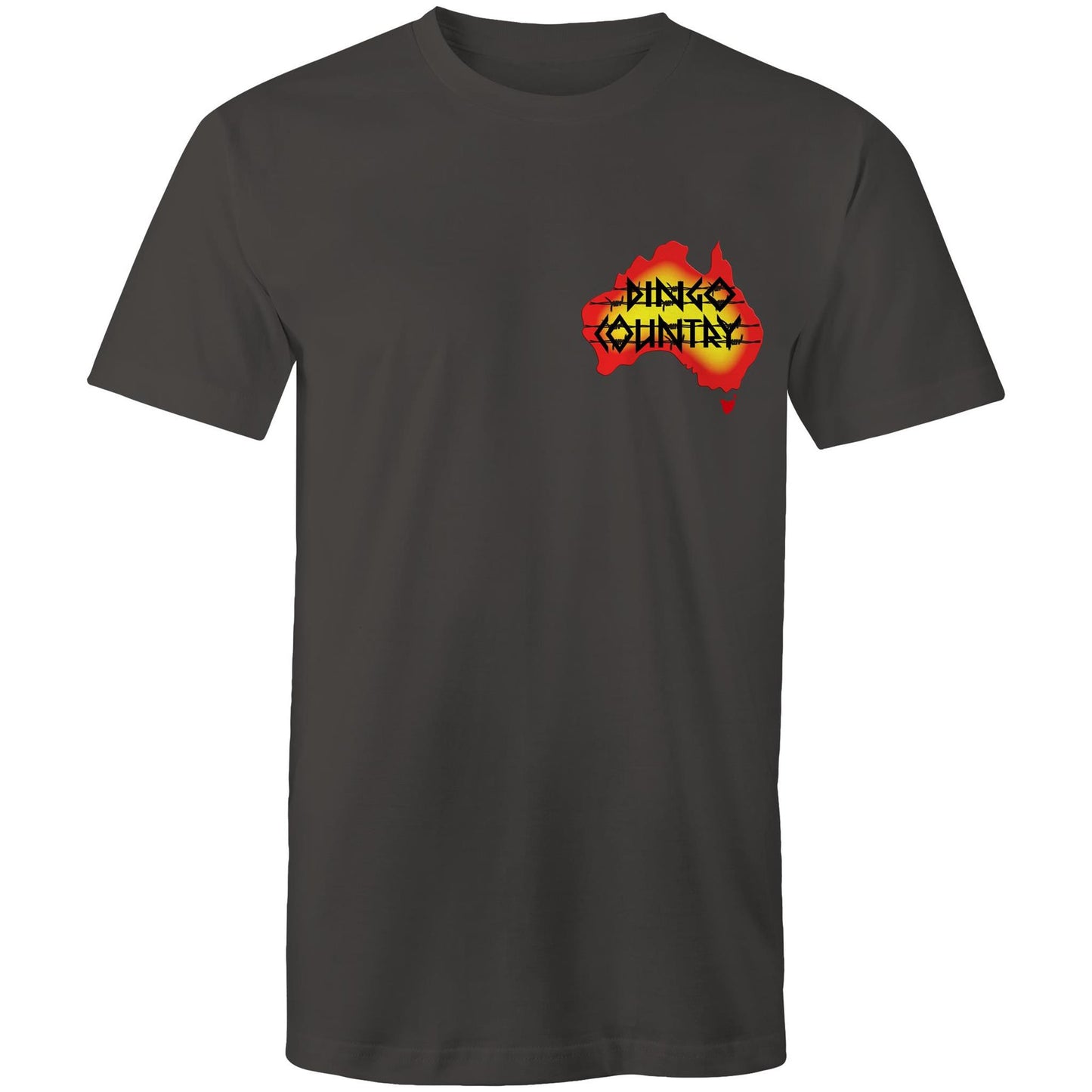 DC Australia chest print Men's T-Shirt | Dingo Country